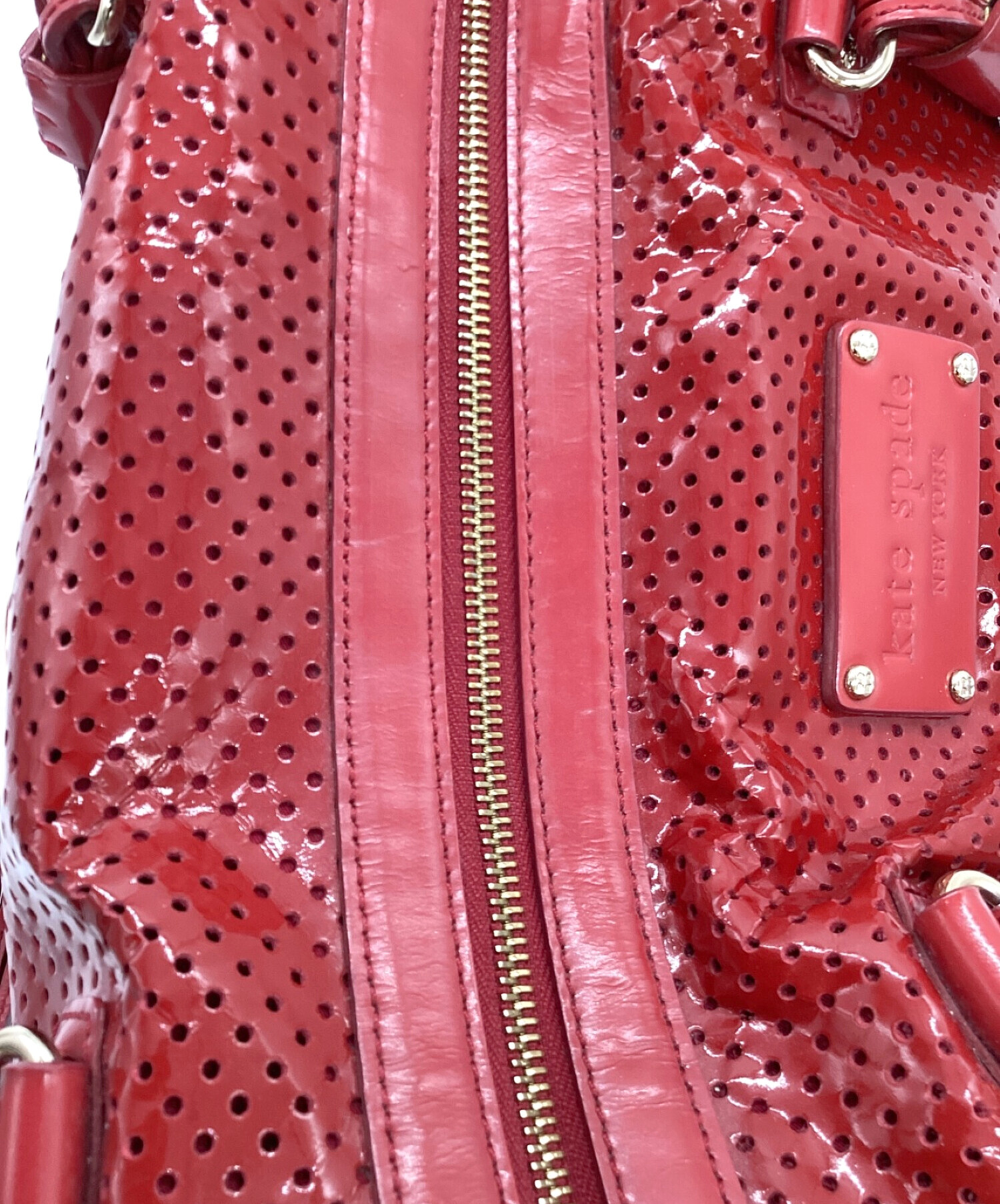 中古・古着通販】Kate Spade (ケイトスペード) パンチングバッグ 
