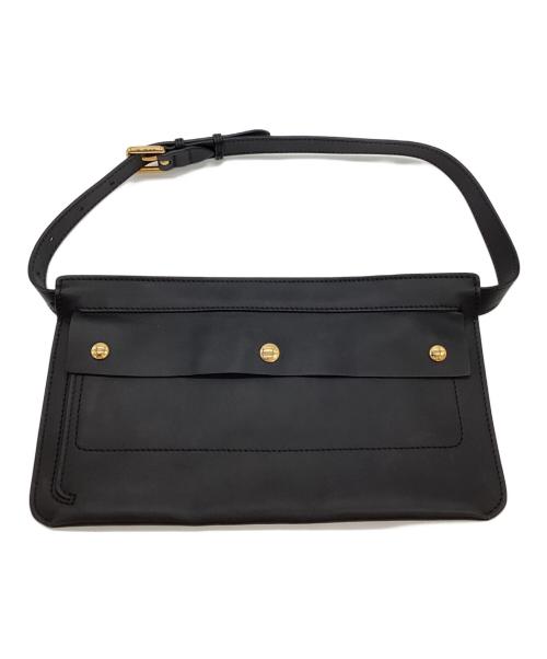 中古・古着通販】BURBERRY (バーバリー) ウエストポーチ ブラック