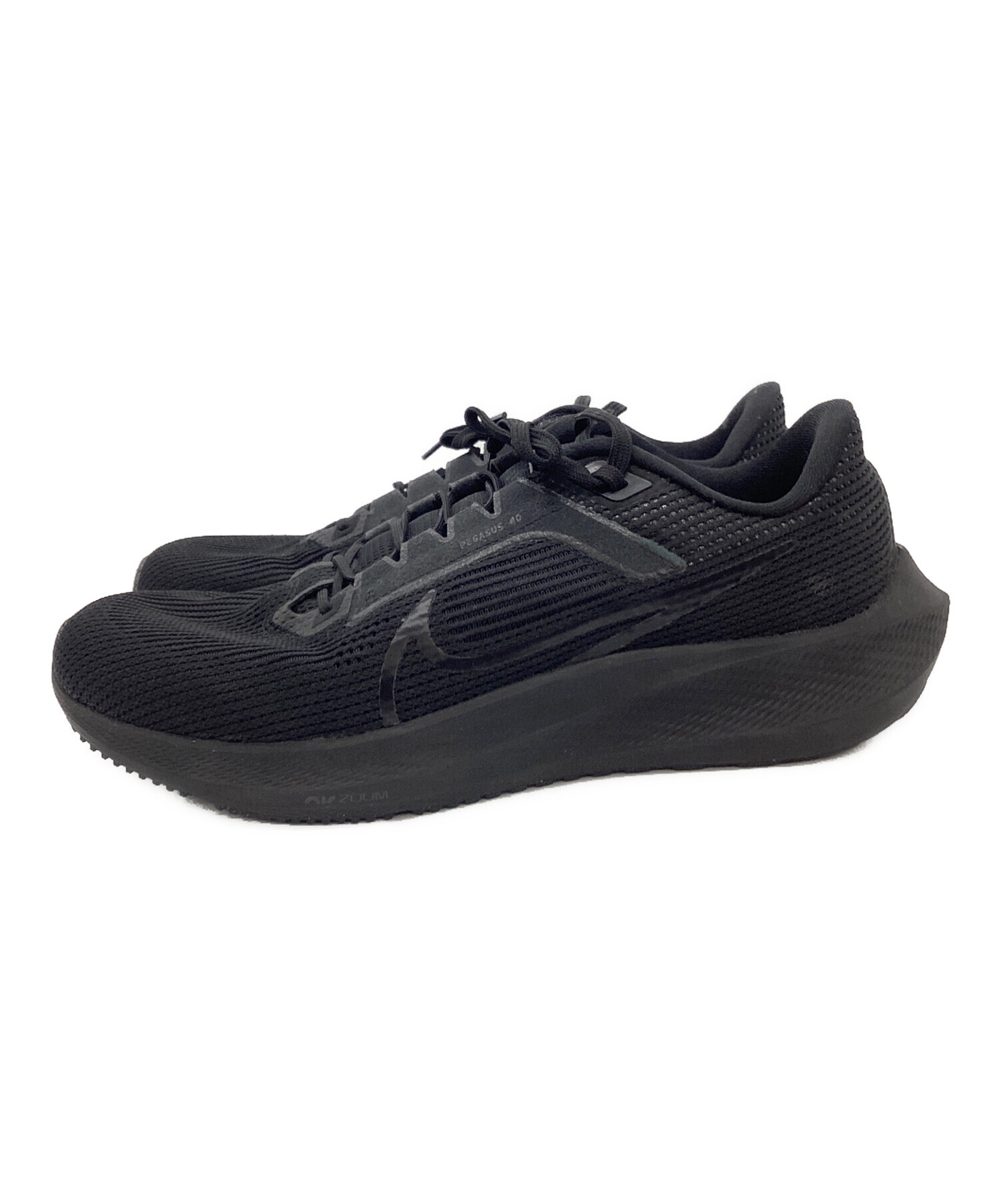中古・古着通販】NIKE (ナイキ) ランニングシューズ ブラック サイズ 