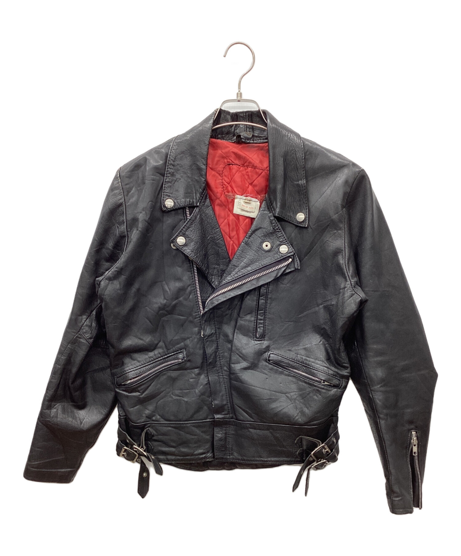 中古・古着通販】AGNEWTREE LTD (-) ダブルライダースジャケット
