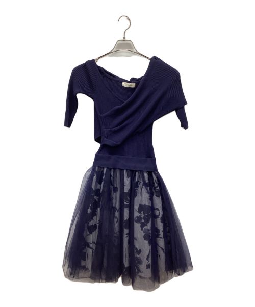 中古・古着通販】Snidel (スナイデル) 長袖ワンピース ホワイト