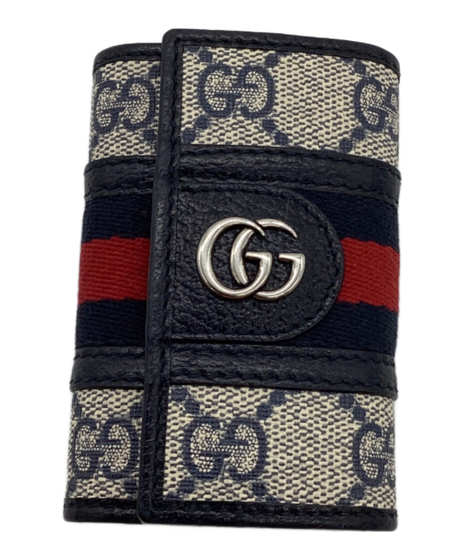 GUCCI グッチ　6連キーケース　シェリーライン 中古・古着通販】GUCCI (グッチ) 6連キーケース/シェリーライン