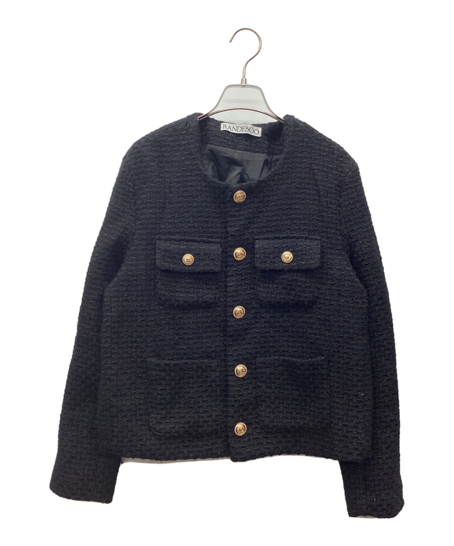 中古・古着通販】RANDEBOO (ランデブー) Classic tweed jacket