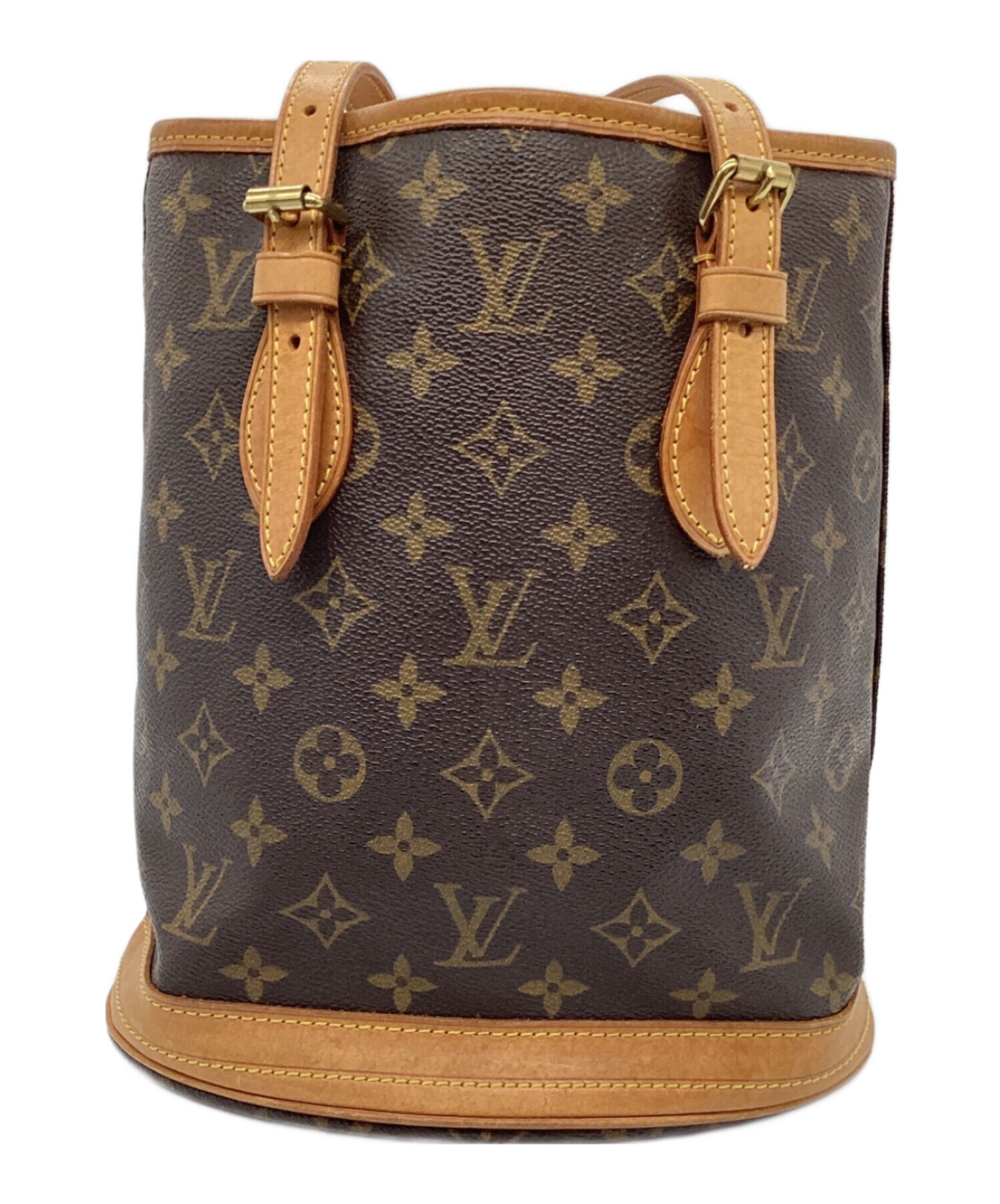 中古・古着通販】LOUIS VUITTON (ルイ ヴィトン) バケットPM ブラウン