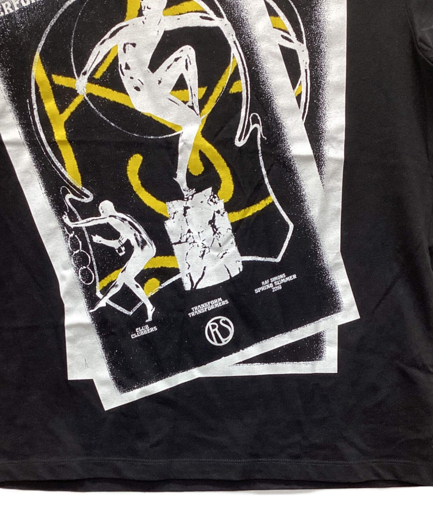 中古・古着通販】RAF SIMONS (ラフシモンズ) 半袖プリントTシャツ