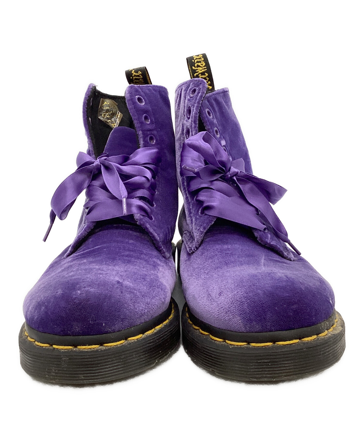 中古・古着通販】Dr.Martens (ドクターマーチン) 8ホールベロアブーツ