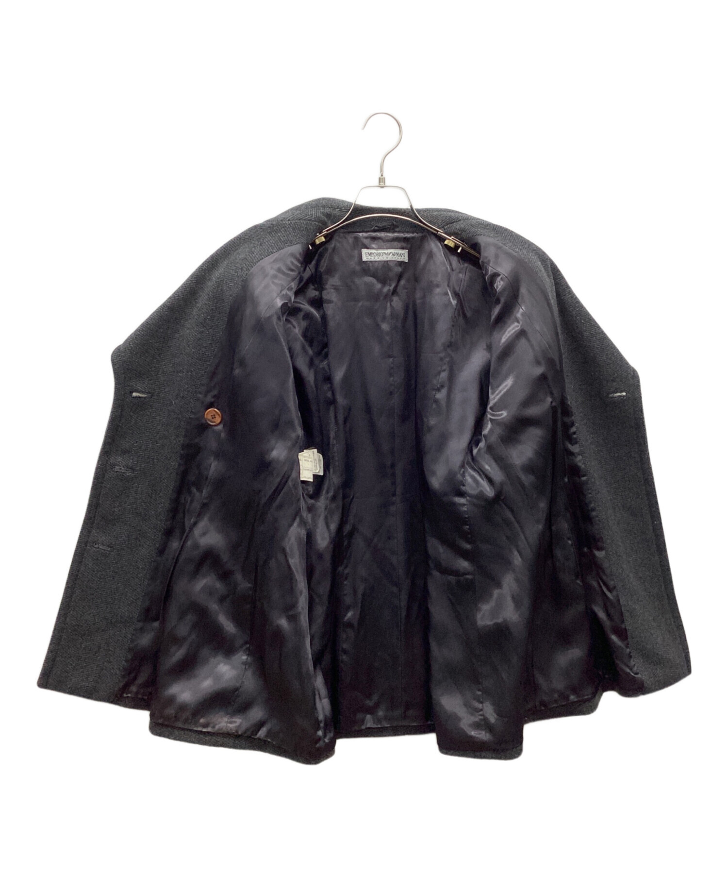 エンポリオアルマーニ 近未来柄ポリコートジャケット エンポリオアルマーニ 近未来柄ポリコートジャケット EMPORIO ARMANI