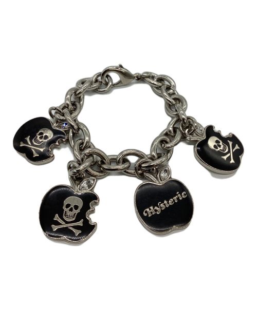 新品未使用◎ 黒　アップル×スカル☆ HYSTERIC GLAMOUR ピアス HYSTERIC GLAMOUR（ヒステリックグラマー）の「SKULL APPLE ピアス