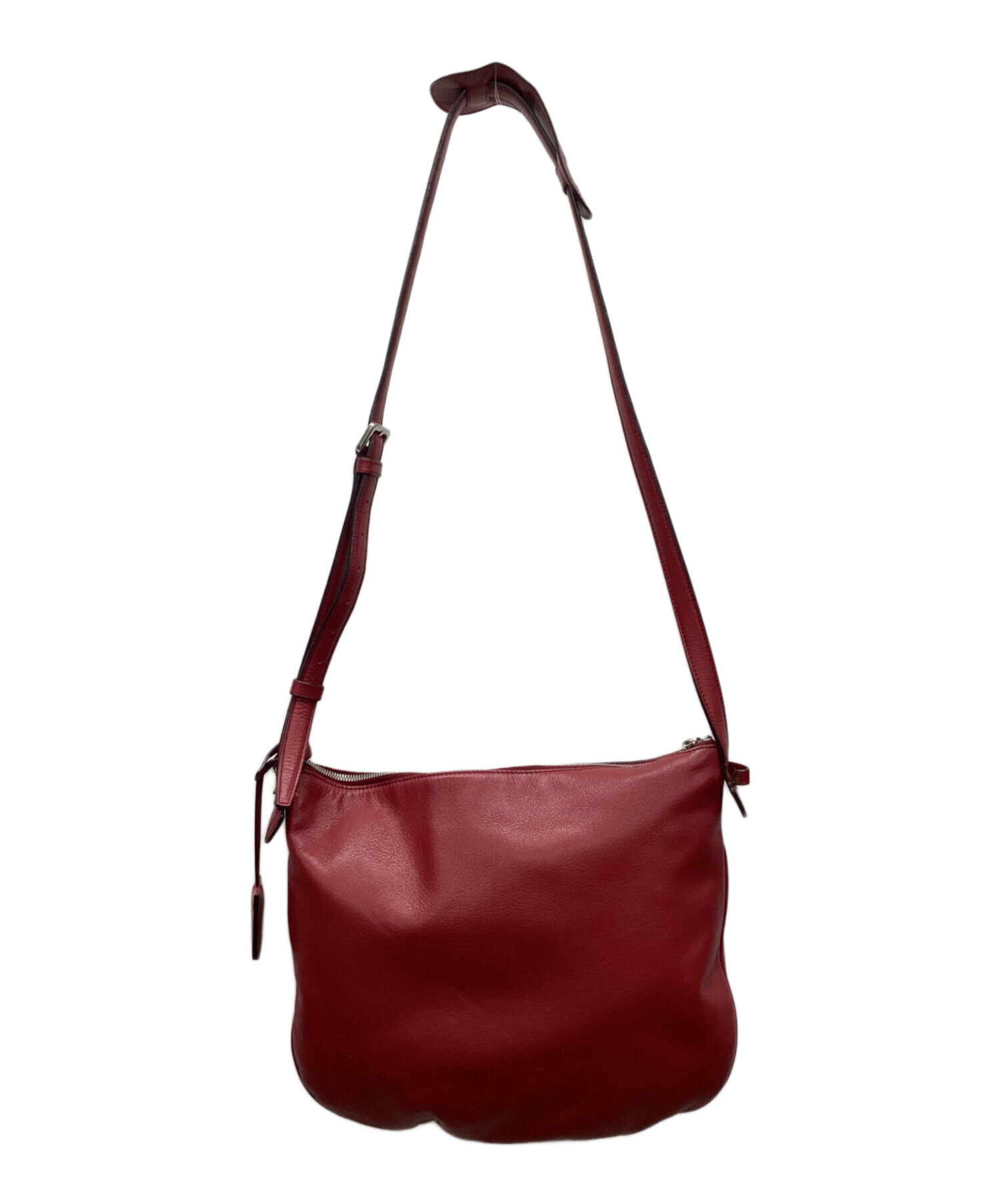 中古・古着通販】LOEWE (ロエベ) ショルダーバッグ レッド｜ブランド