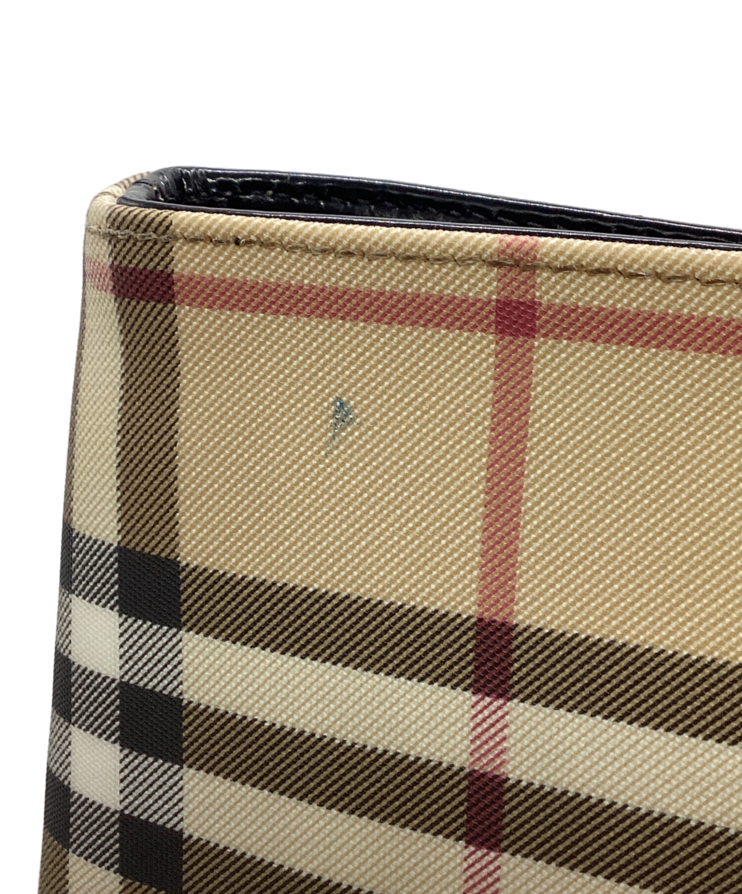 ロンドン バーバリー トートバッグ ストライプ ベージュ （BURBERRY 