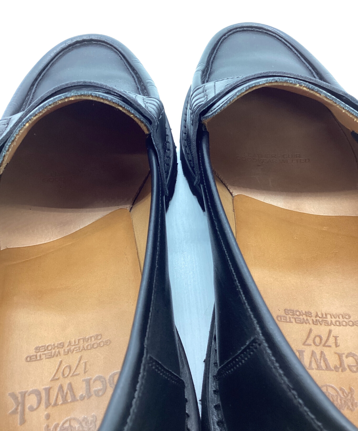 中古・古着通販】berwick (バーウィック) コインローファー ブラック