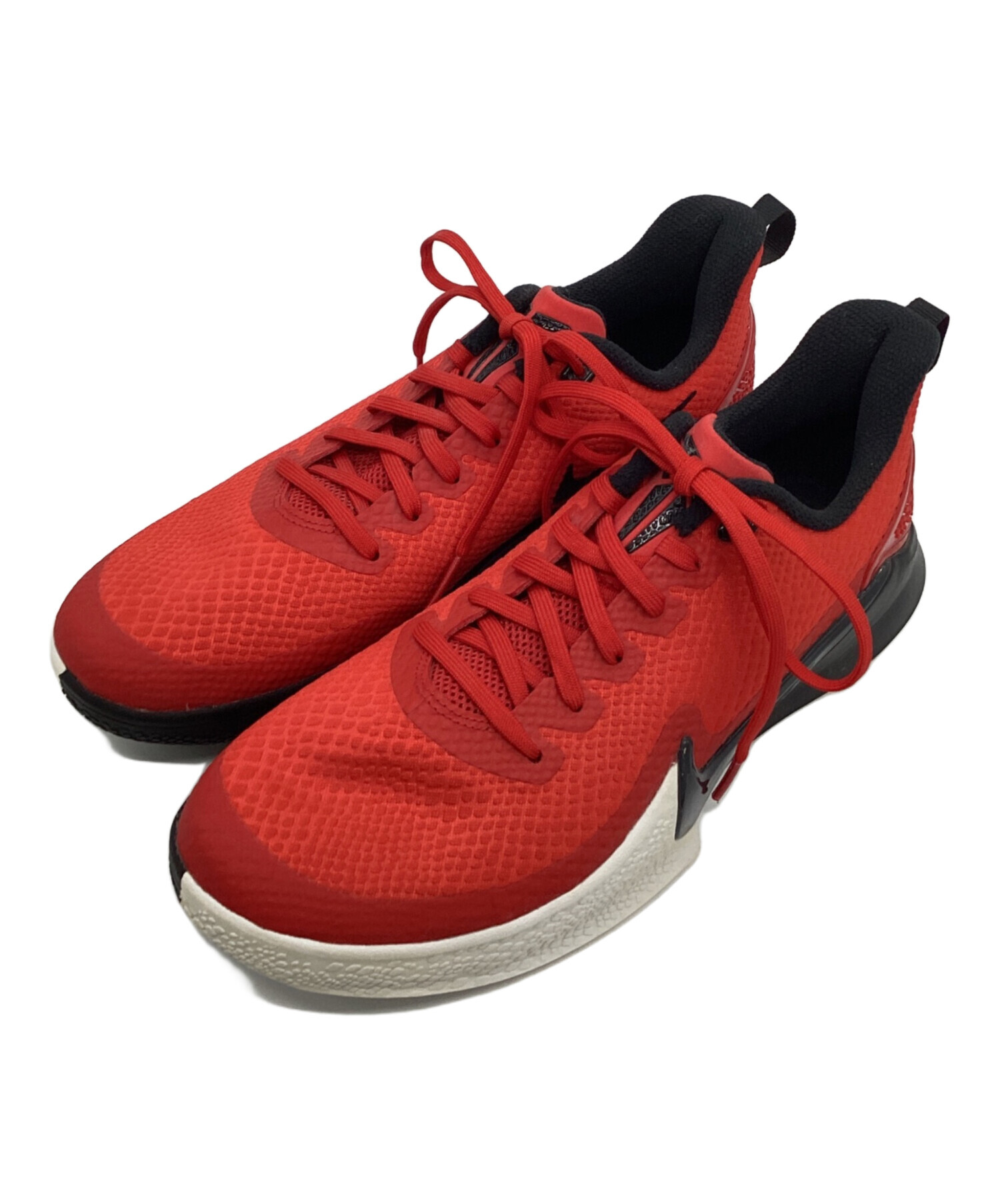 中古・古着通販】NIKE (ナイキ) スニーカー/Mamba Focus レッド サイズ 