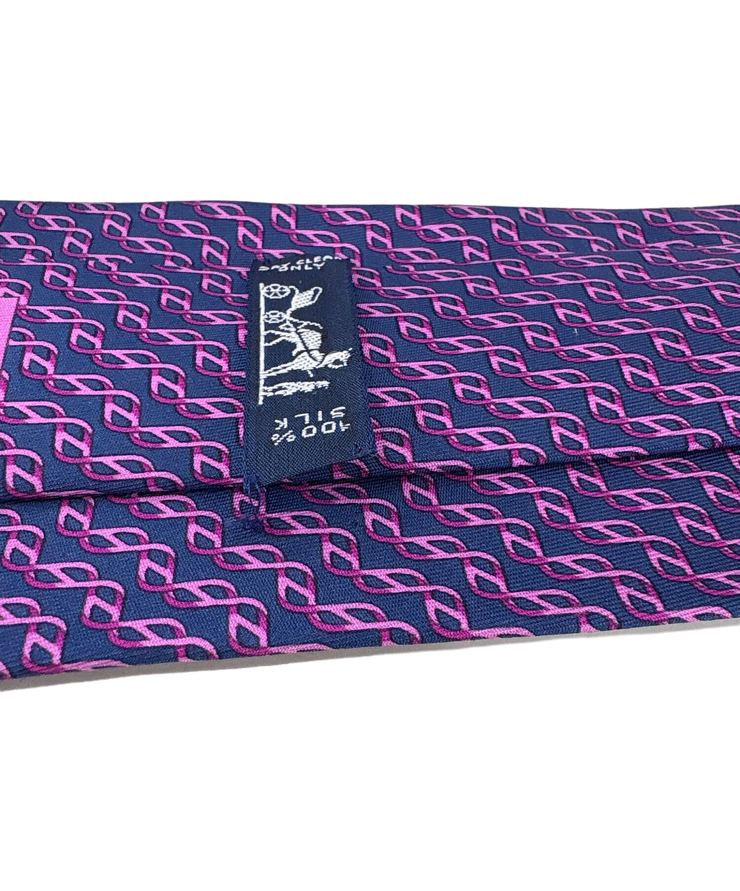 中古・古着通販】HERMES (エルメス) ネクタイ パープル サイズ:free