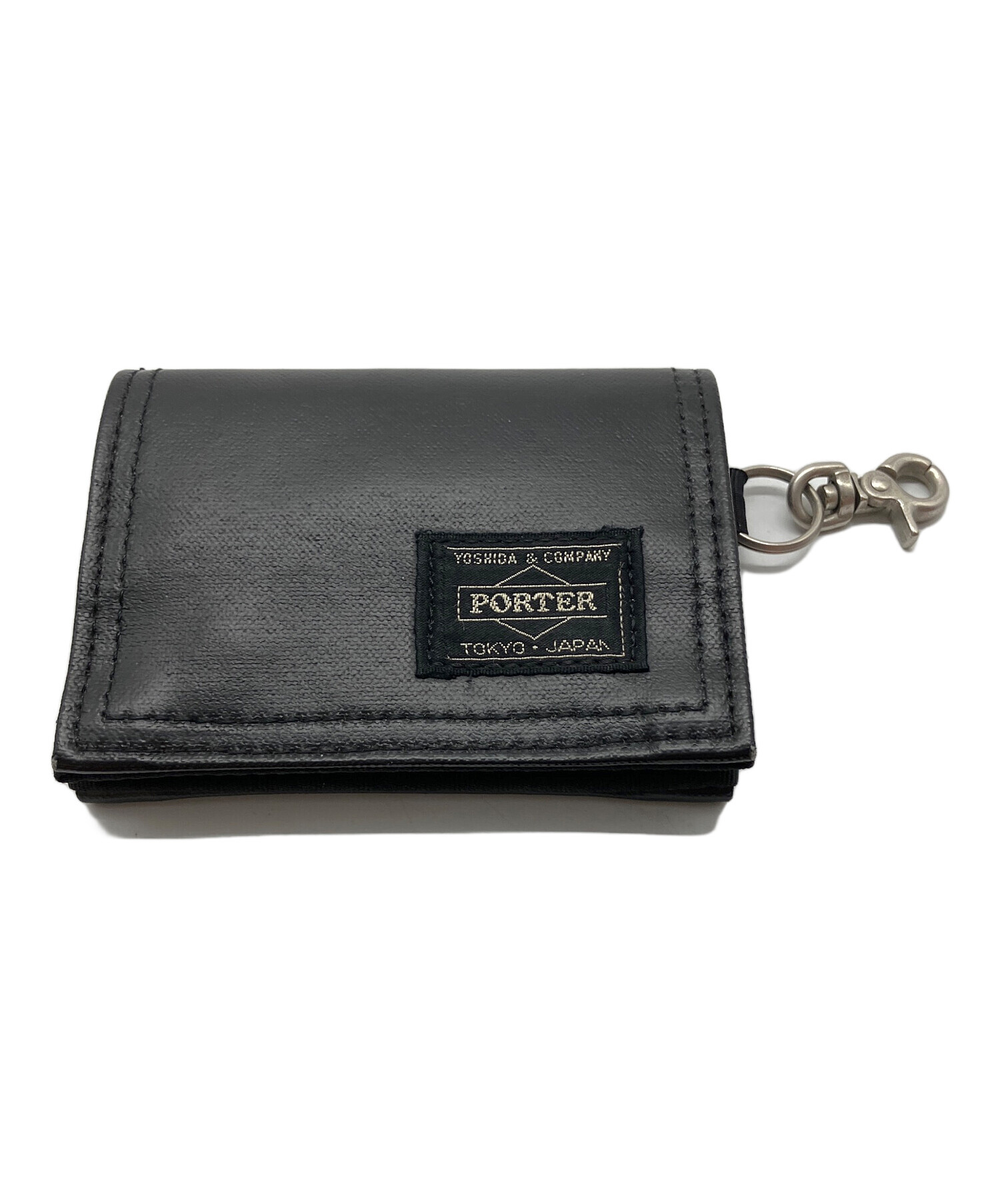 中古・古着通販】PORTER (ポーター) コインケース ブラック｜ブランド 