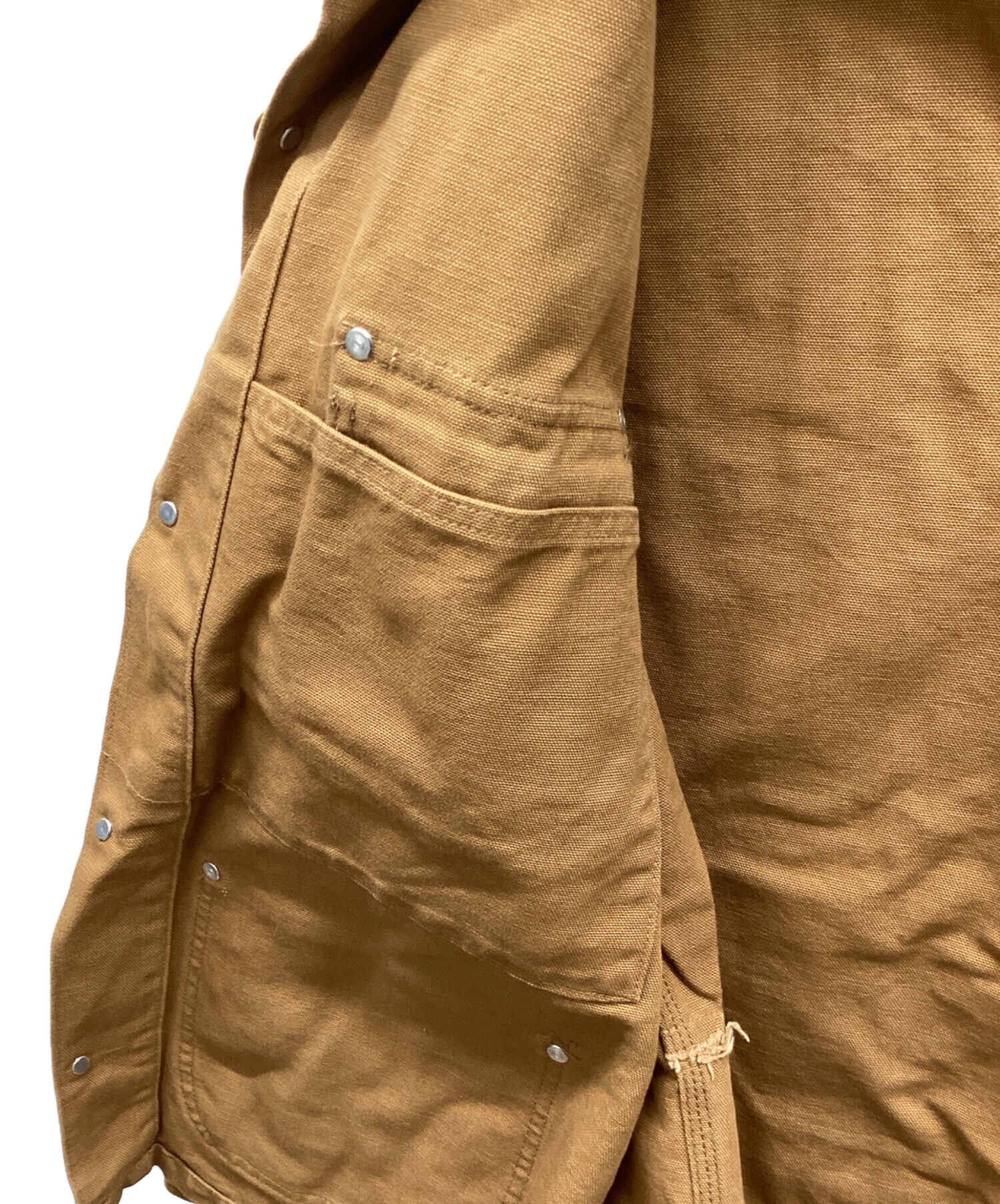 中古・古着通販】CarHartt (カーハート) カバーオール ブラウン サイズ