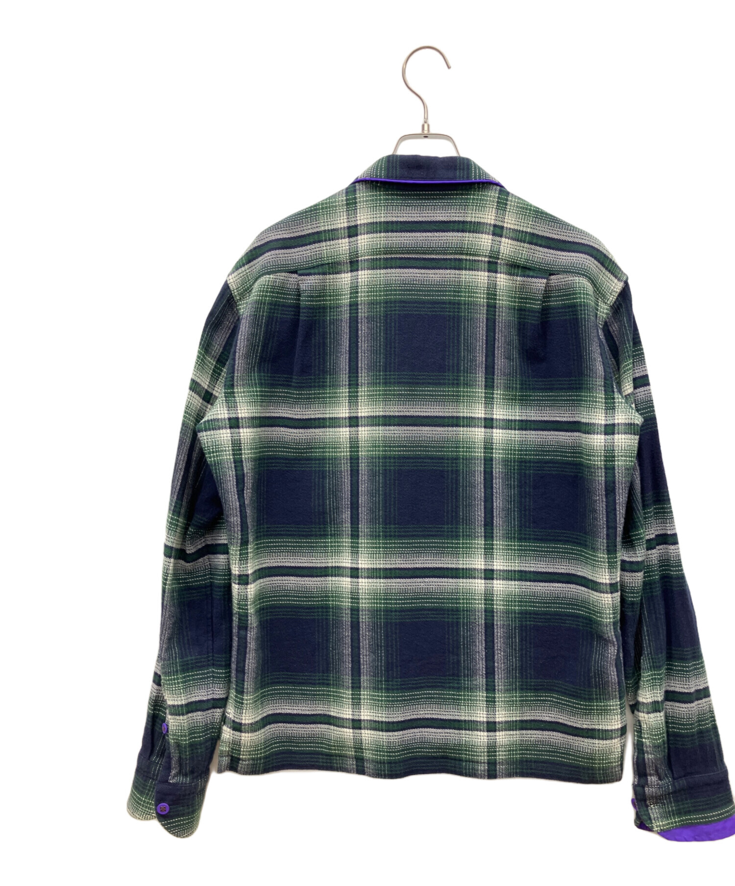 kolor 23ss ドッキングポロシャツ サイズ1 KOLOR(カラー) 23SS