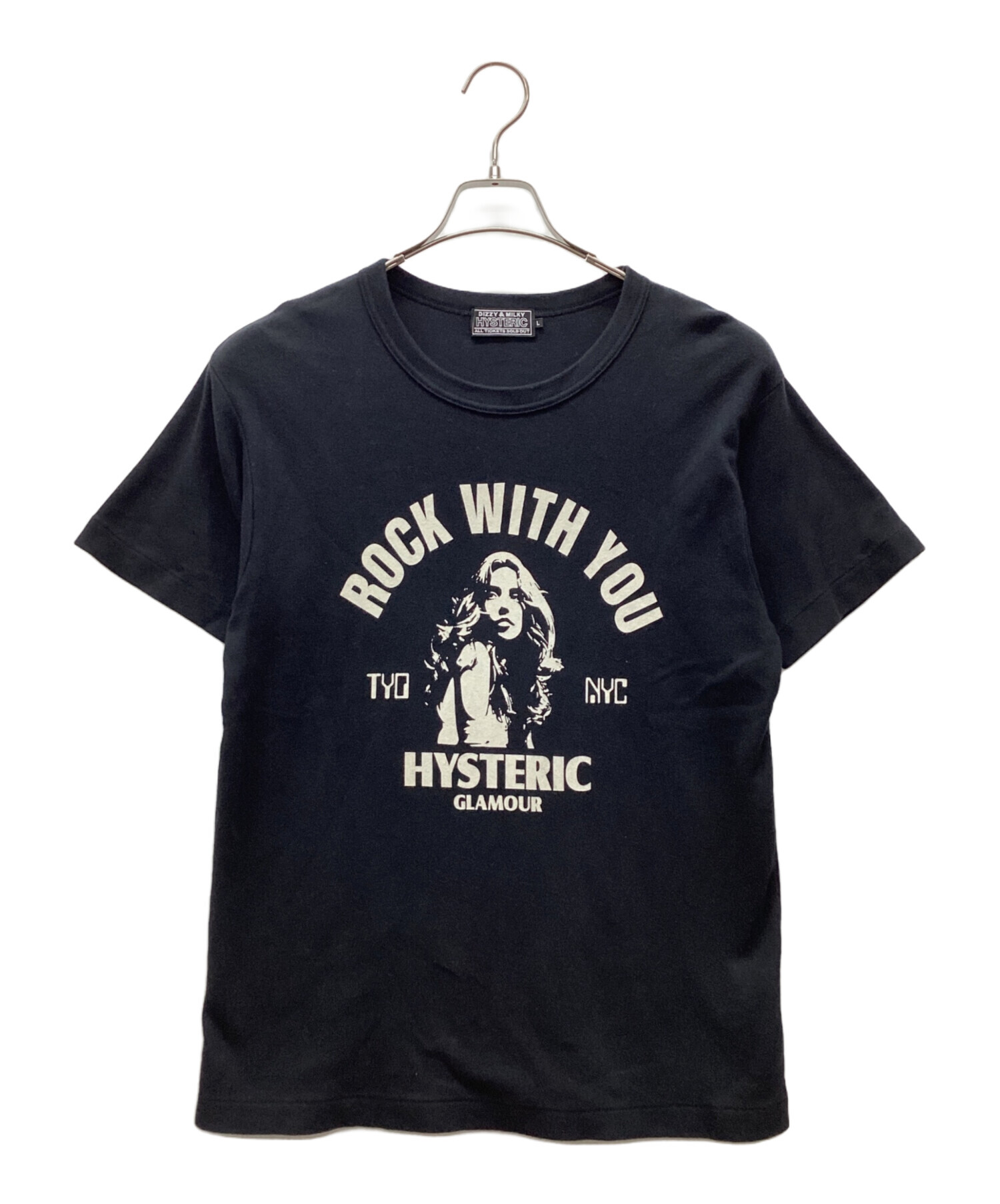 Lサイズ ヒステリックグラマー GLAMOUR ROCKS Tシャツ 【公式通販】