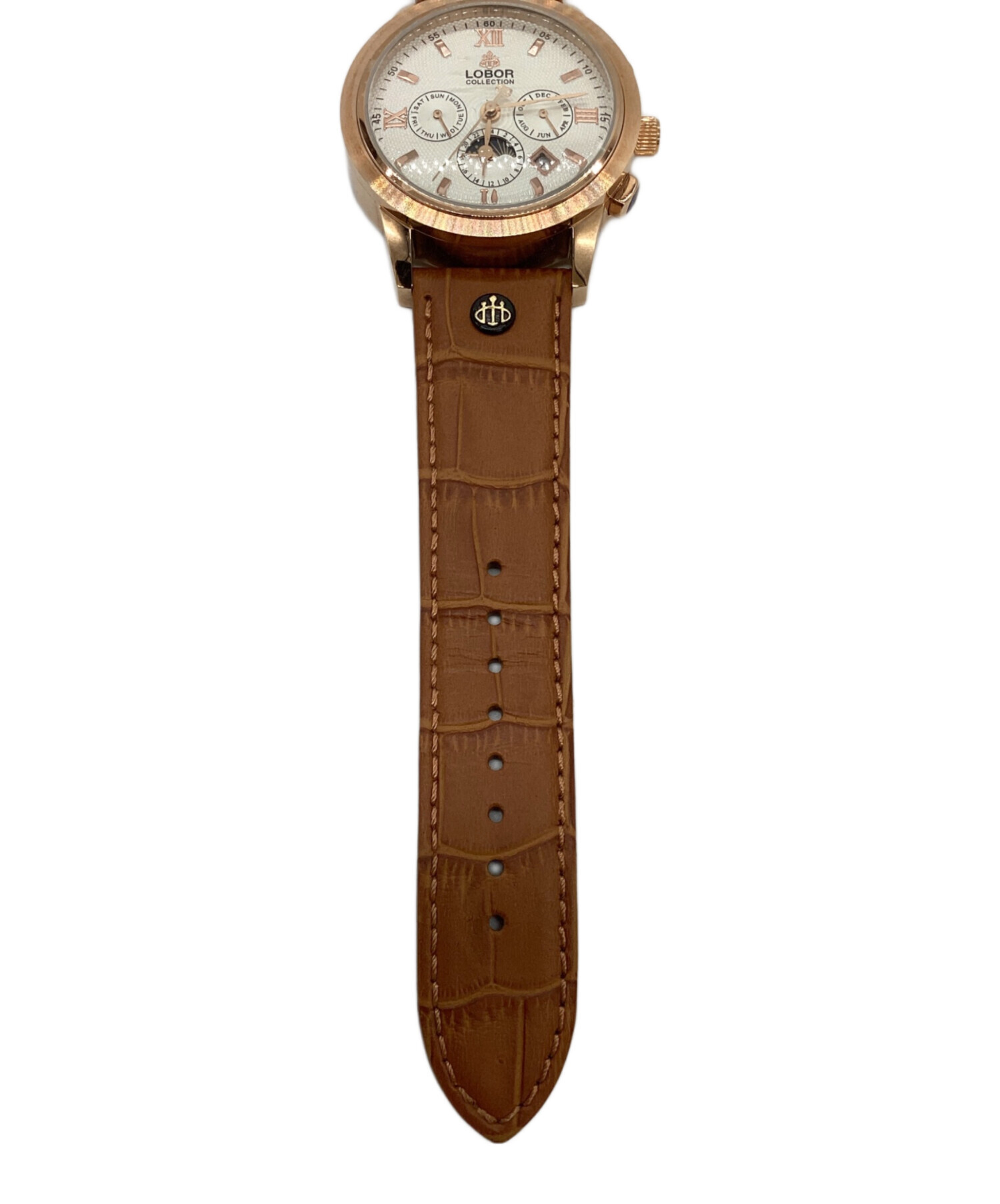 未使用品 23k LOBOR クォーツ 腕時計 ゴールド LB926M 23k 【稼働品