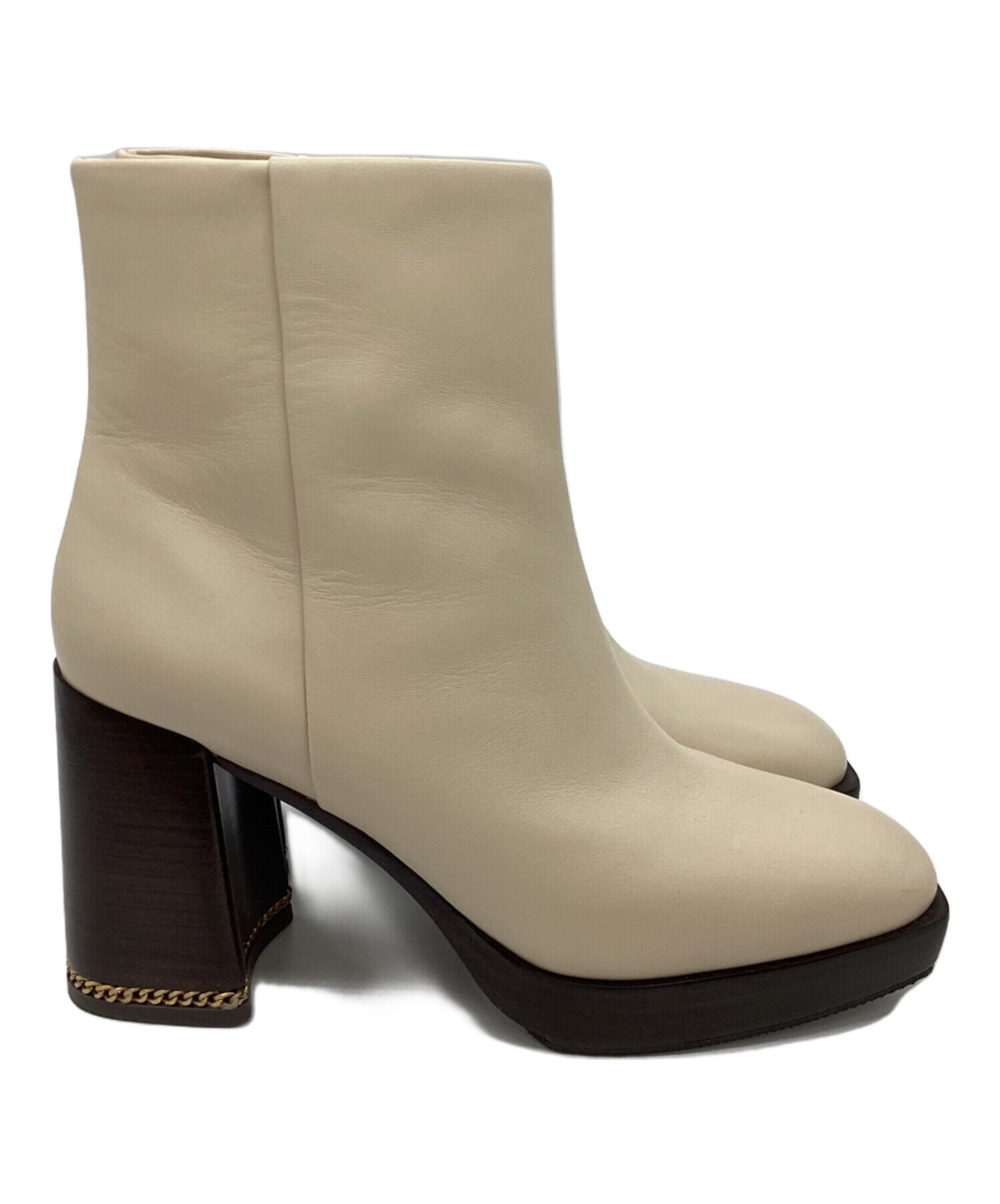 TORY BURCH ショートブーツ TORY BURCH サイドゴア チェルシーブーツ 7