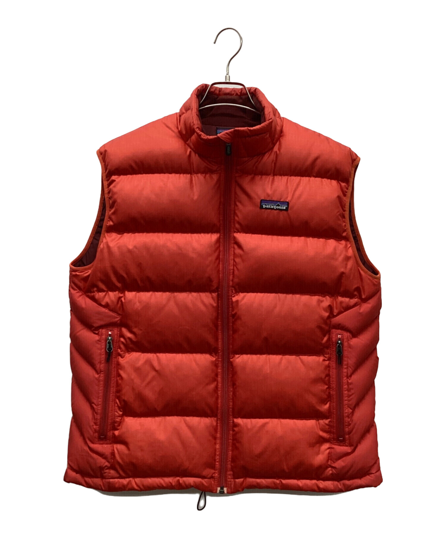 中古・古着通販】Patagonia (パタゴニア) ダウンベスト レッド サイズ 
