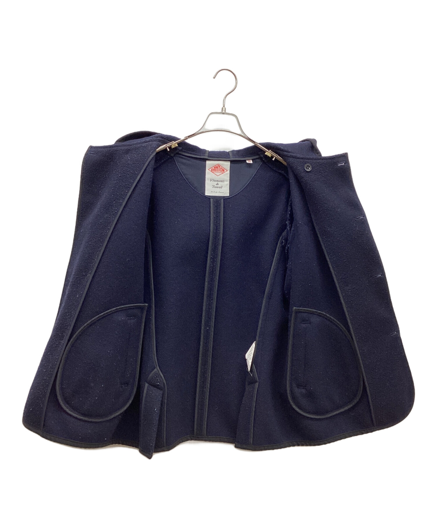 中古・古着通販】DANTON (ダントン) ウールモッサー フード ダブル 