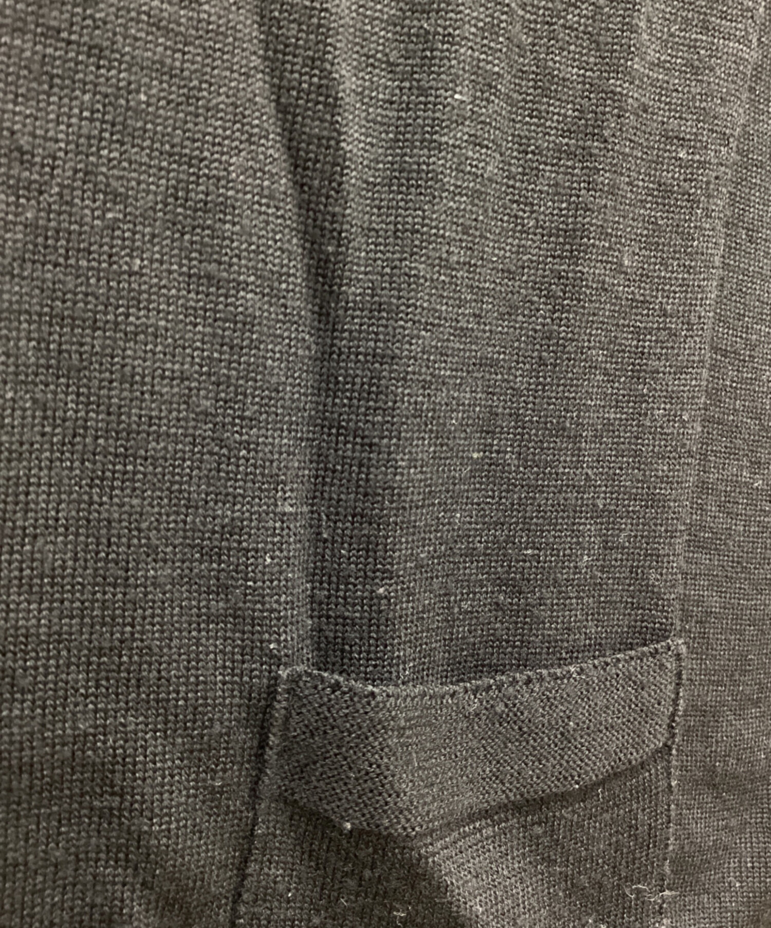 中古・古着通販】HaaT (ハート イッセイ ミヤケ) 襟付きニット