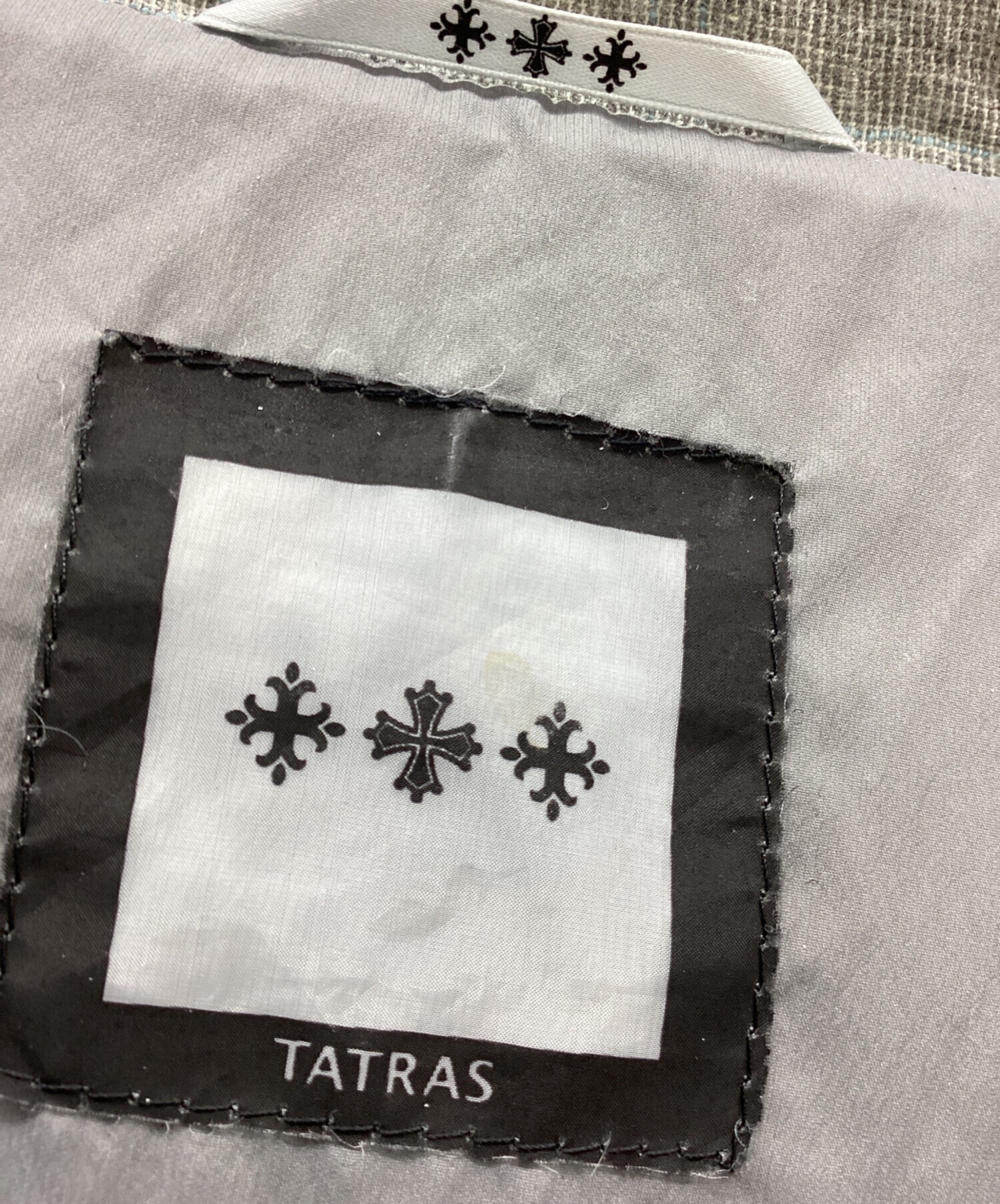 中古・古着通販】TATRAS (タトラス) ダウンベスト グレー サイズ:L