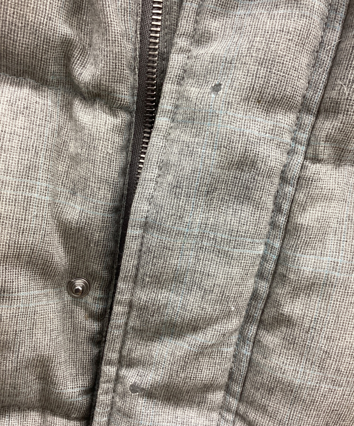 中古・古着通販】TATRAS (タトラス) ダウンベスト グレー サイズ:L