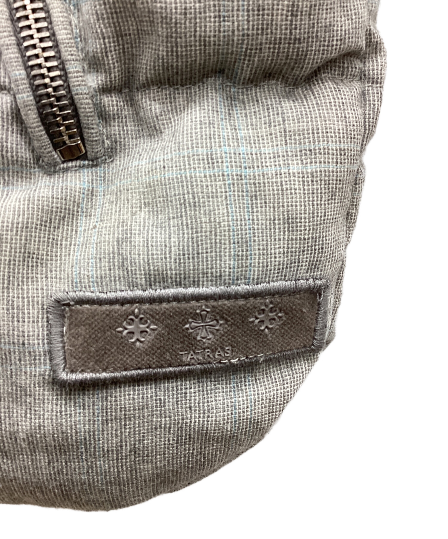 中古・古着通販】TATRAS (タトラス) ダウンベスト グレー サイズ:L