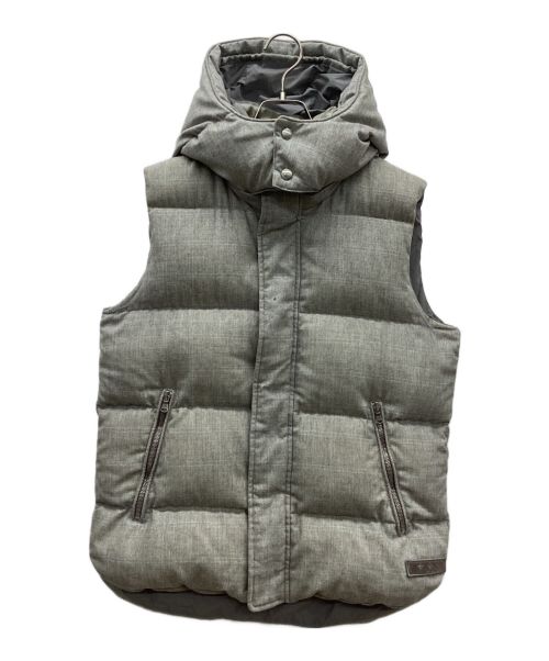 未使用に近い！タトラス　ダウンベスト 中古・古着通販】TATRAS (タトラス) ダウンベスト グレー サイズ:L