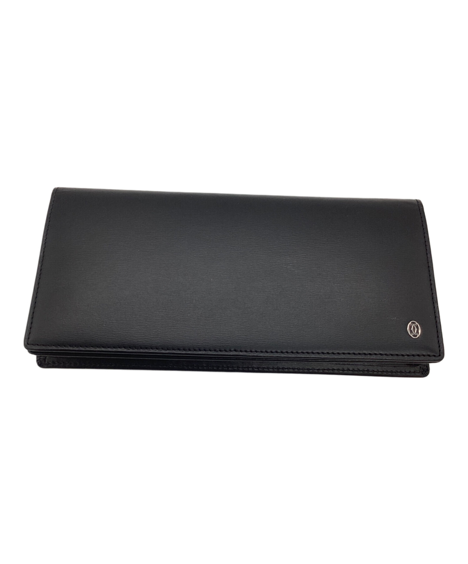 Cartier ブラック 長財布（値下げ中） 中古・古着通販】Cartier (カルティエ) 長財布 ブラック