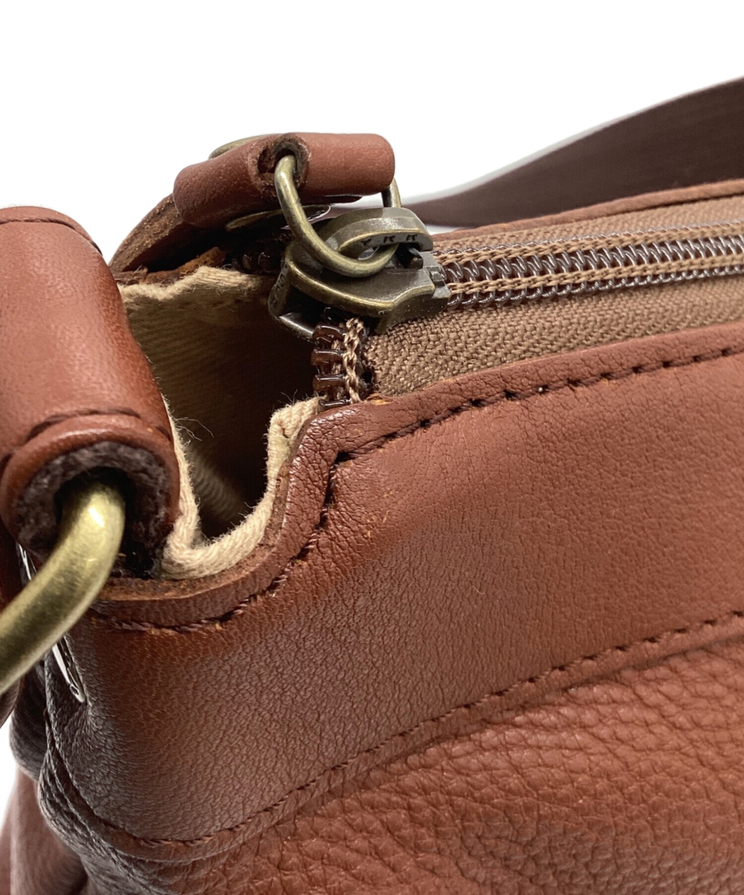 中古・古着通販】DAKOTA (ダコタ) レザーショルダーバッグ