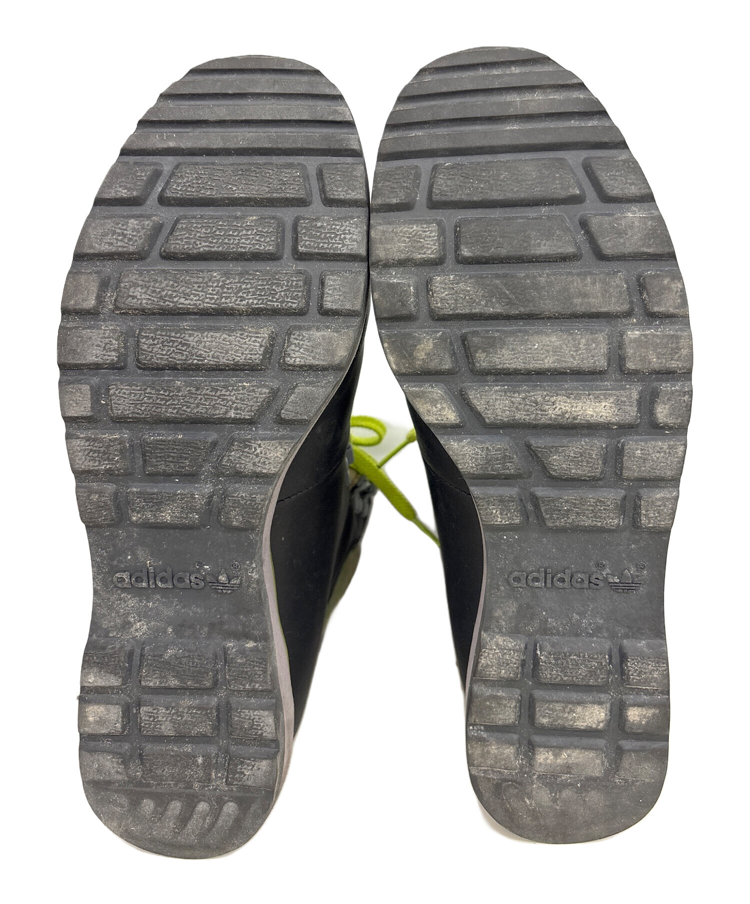 中古・古着通販】adidas (アディダス) ショートブーツ ブラック サイズ