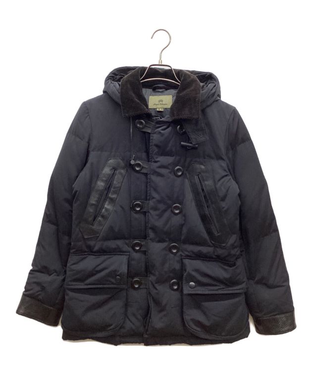 ナイジェルケーボン(Nigel Cabourn) ダウンジャケットフード有　黒M 中古・古着通販】NIGEL CABOURN (ナイジェルケーボン) ダウン