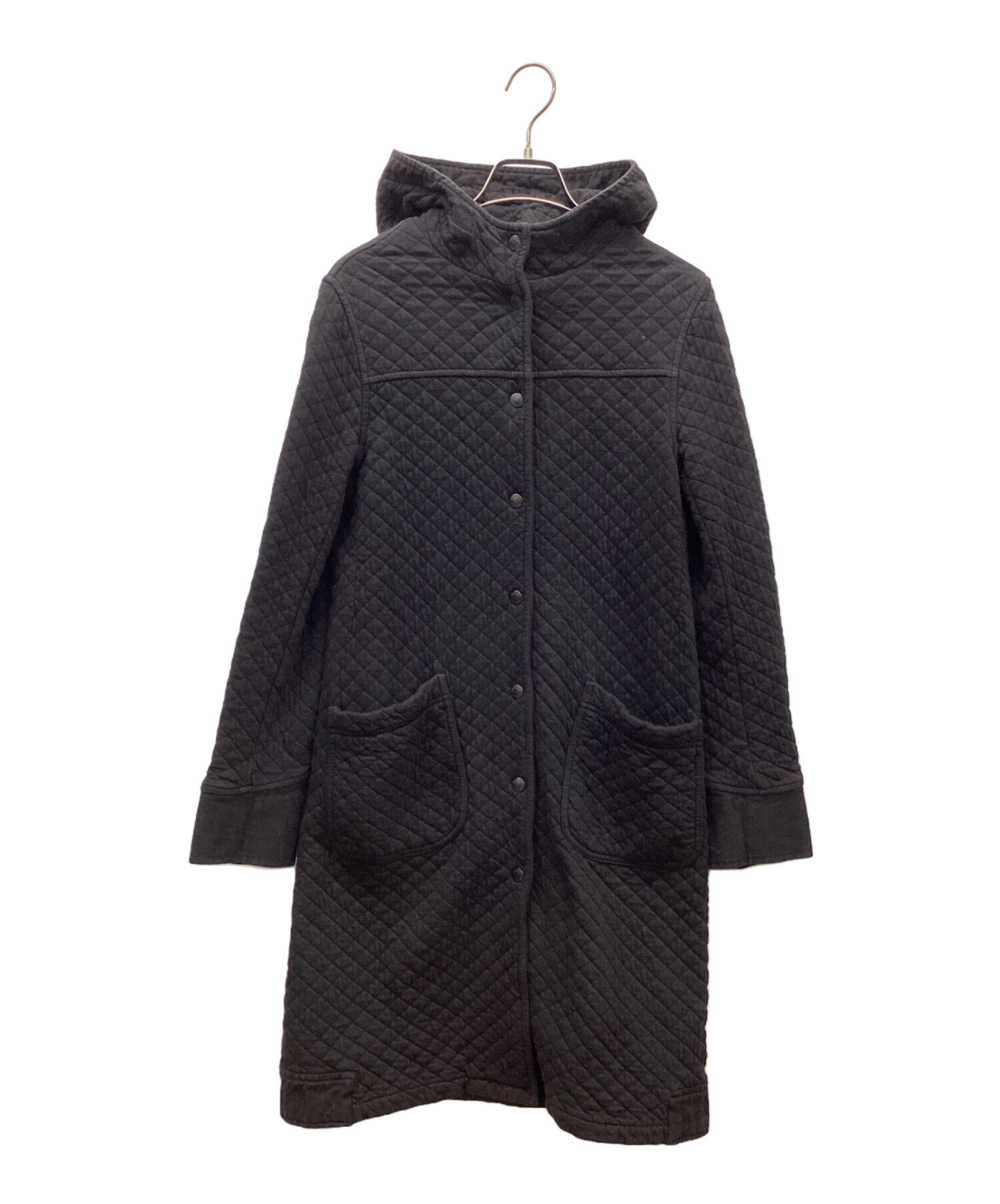中古・古着通販】ARMEN (アーメン) キルティングコート ブラック 