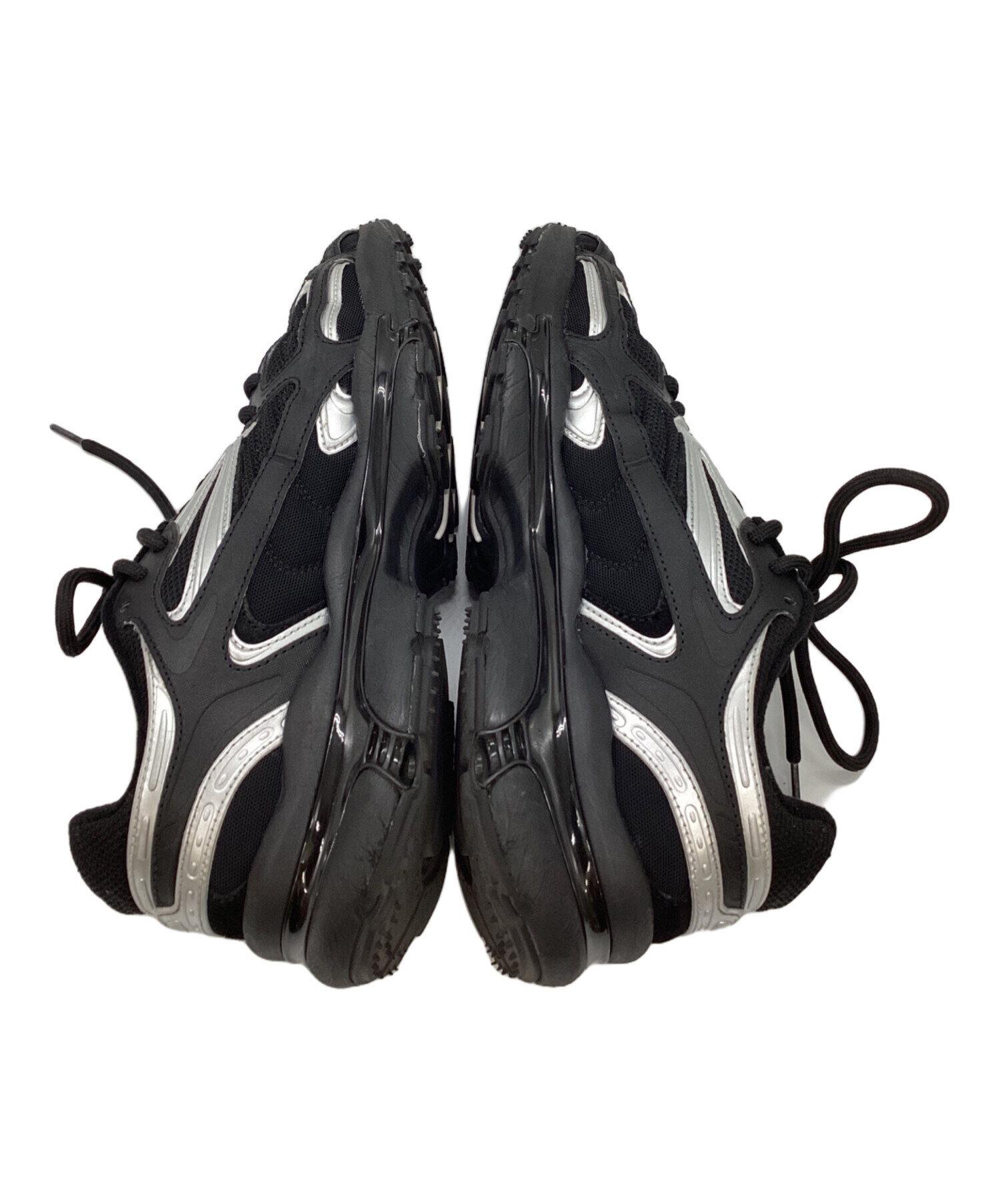 中古・古着通販】LACOSTE (ラコステ) スニーカー ブラック サイズ:27.5 