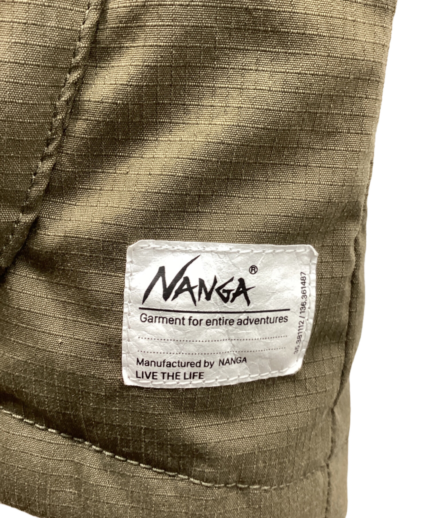 中古・古着通販】NANGA (ナンガ) タキビリップストップ インナーダウン 