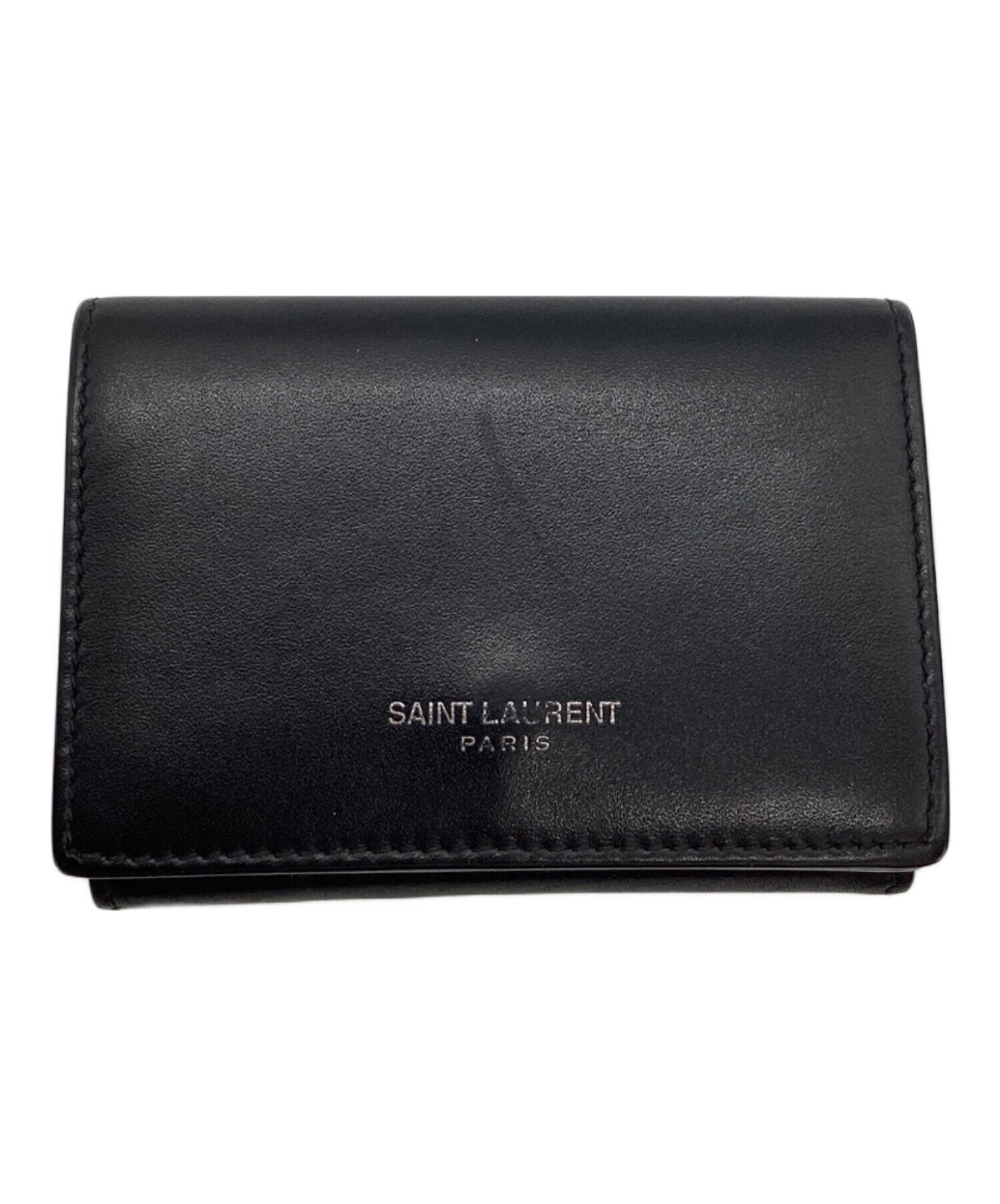 中古・古着通販】Saint Laurent Paris (サンローランパリ) 3つ折り財布 