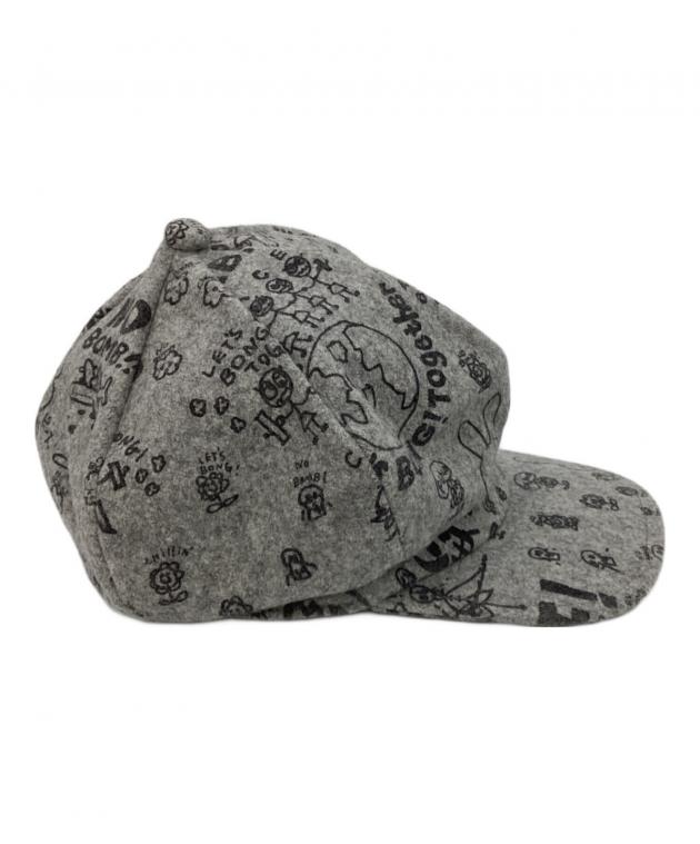 Hysteric Glamour ヒステリックグラマーキャップ 帽子　グレー 中古・古着通販】Hysteric Glamour (ヒステリックグラマー) ウール