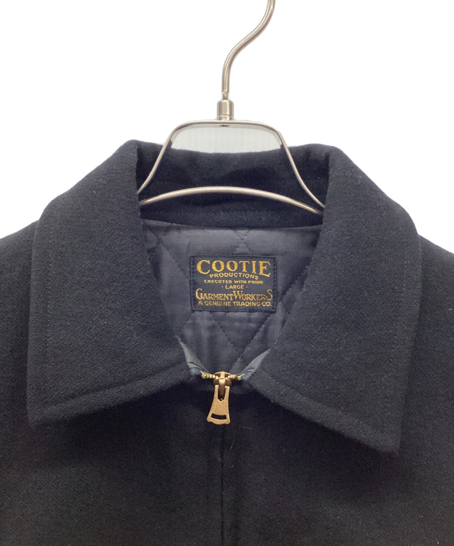 COOTIE PRODUCTIONS ガーメントワーカーズ ベスト M ブラウン COOTIE 