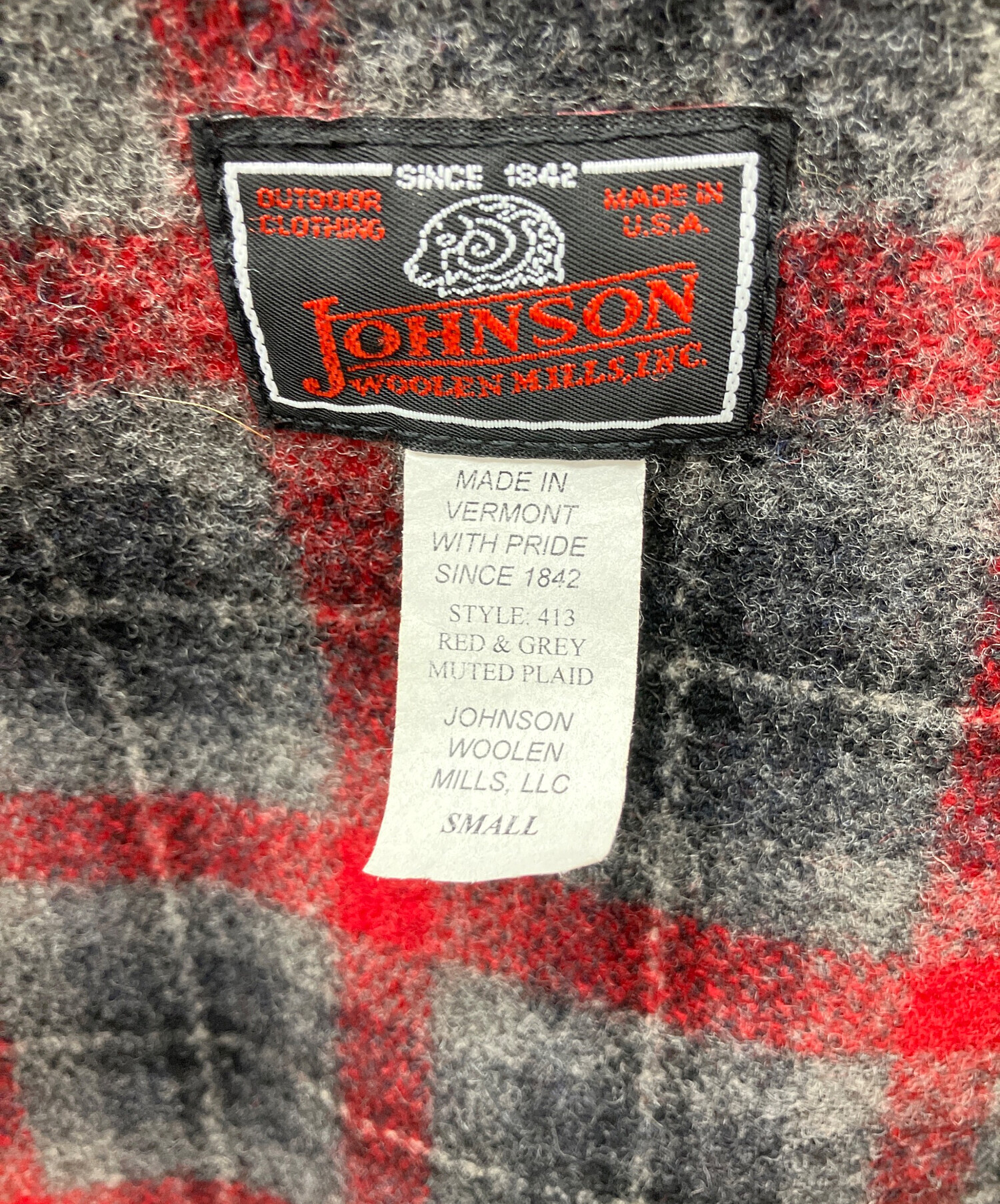 中古・古着通販】JOHNSON WOOLEN MILLS (ジョンソンウーレンミルズ