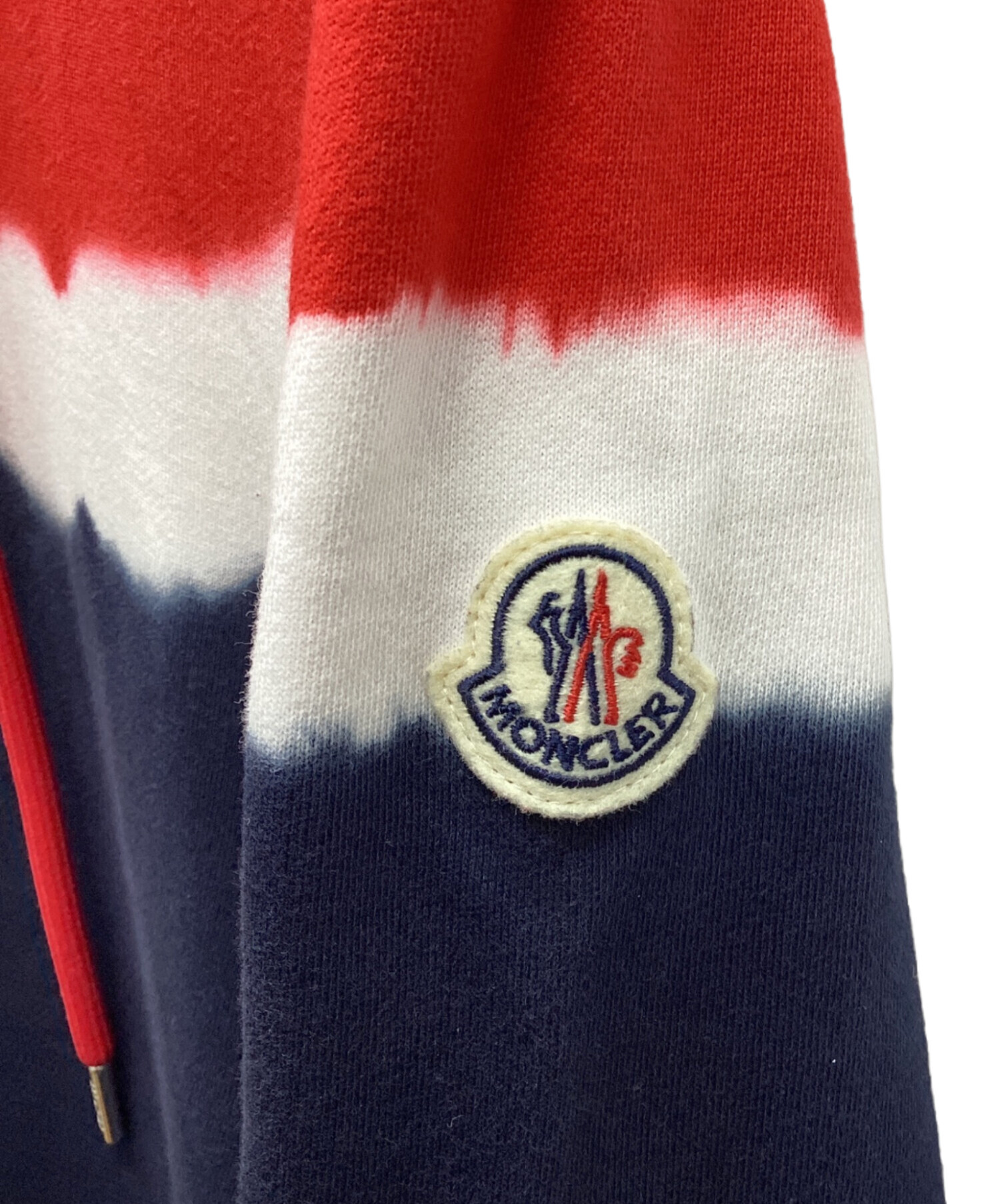 中古・古着通販】MONCLER (モンクレール) パーカー トリコロールカラー