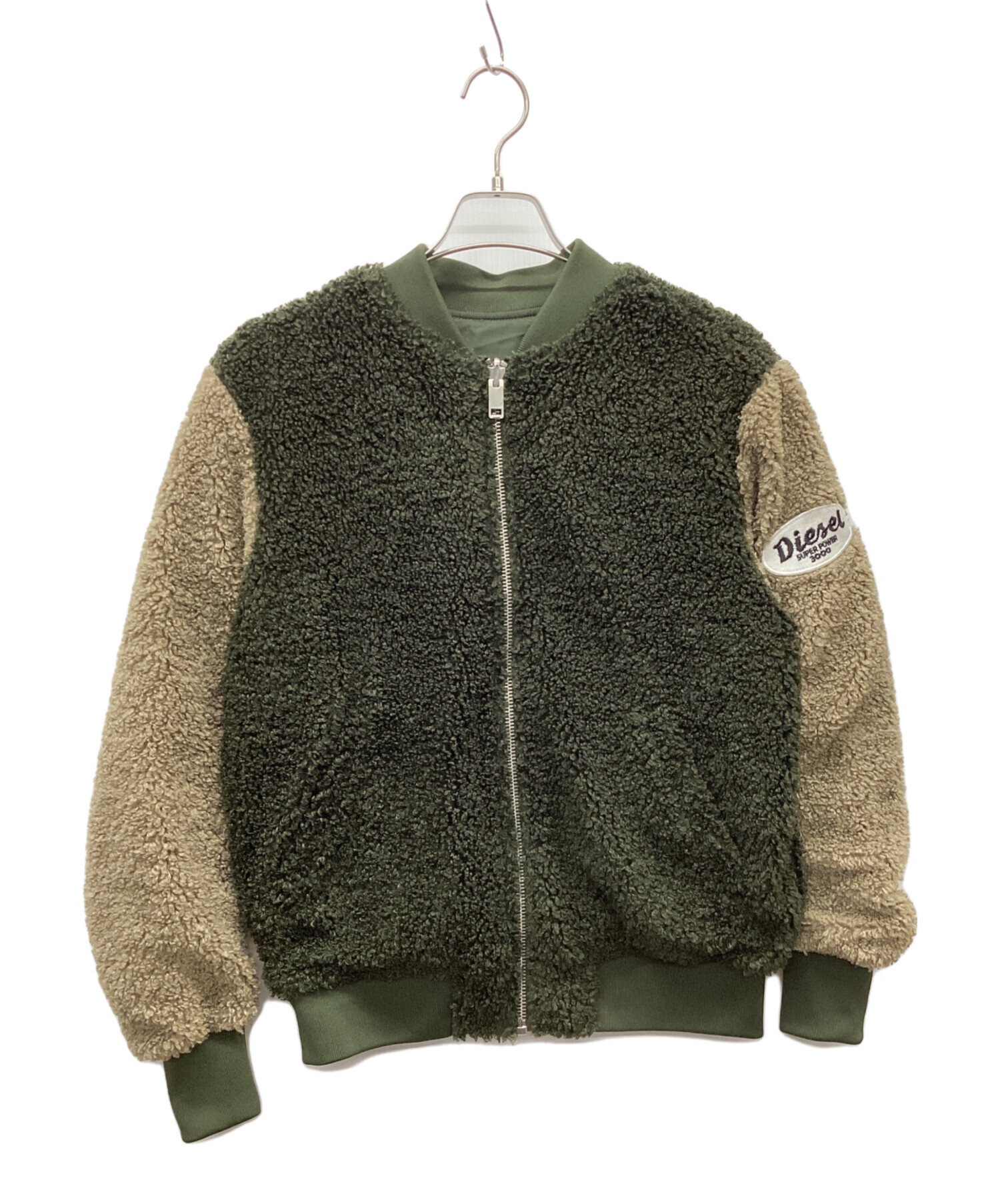 ディーゼル　リバーシブル　ボアアウター 中古・古着通販】DIESEL (ディーゼル) リバーシブルボアジャケット