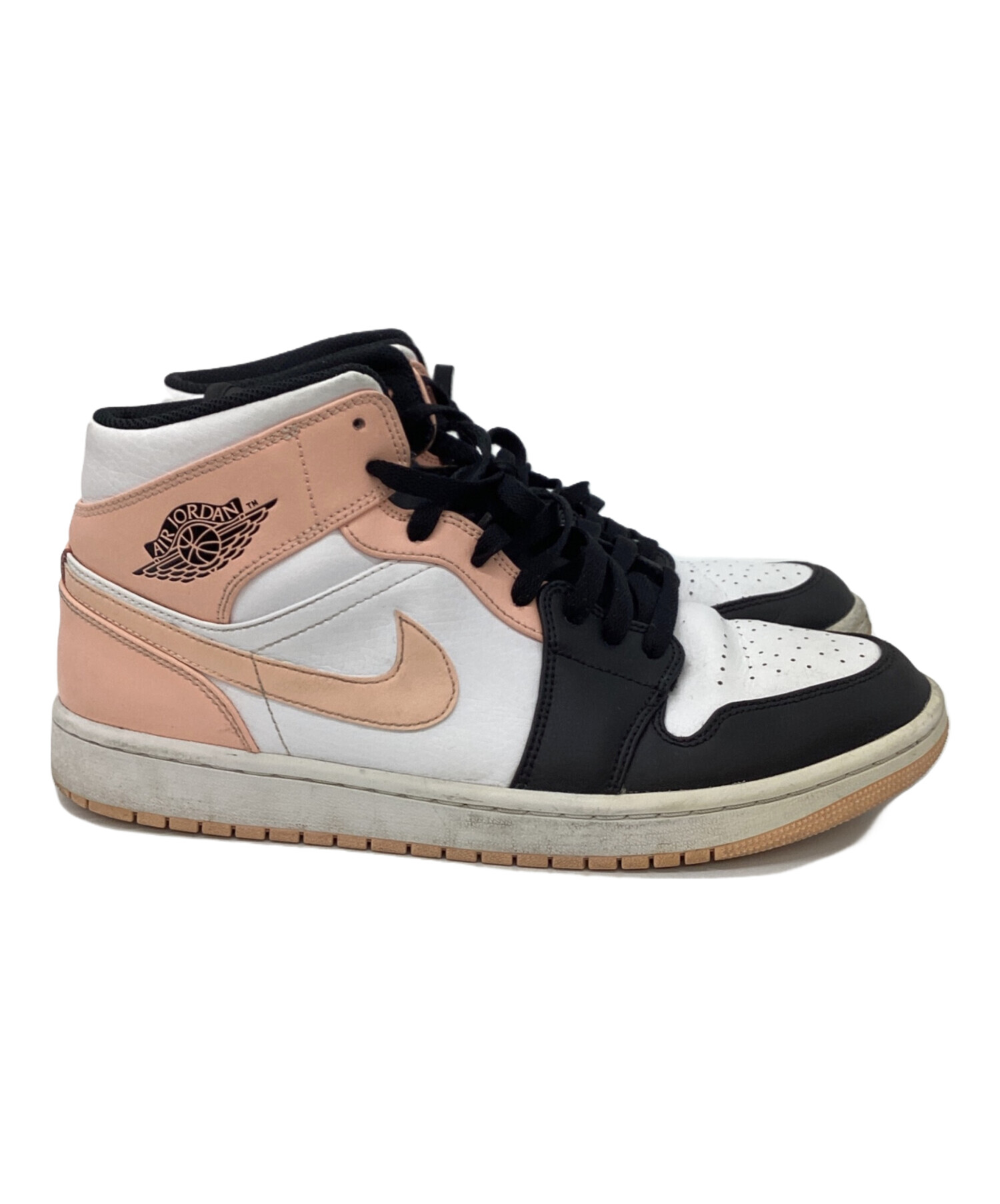 中古・古着通販】NIKE (ナイキ) ハイカットスニーカー ピンク×ブラック 