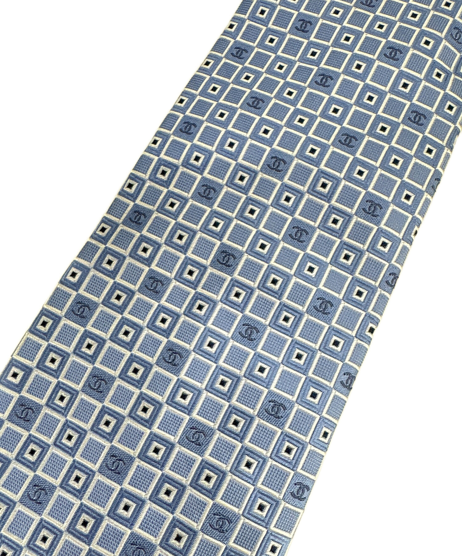 中古・古着通販】CHANEL (シャネル) ネクタイ ブルー サイズ:free