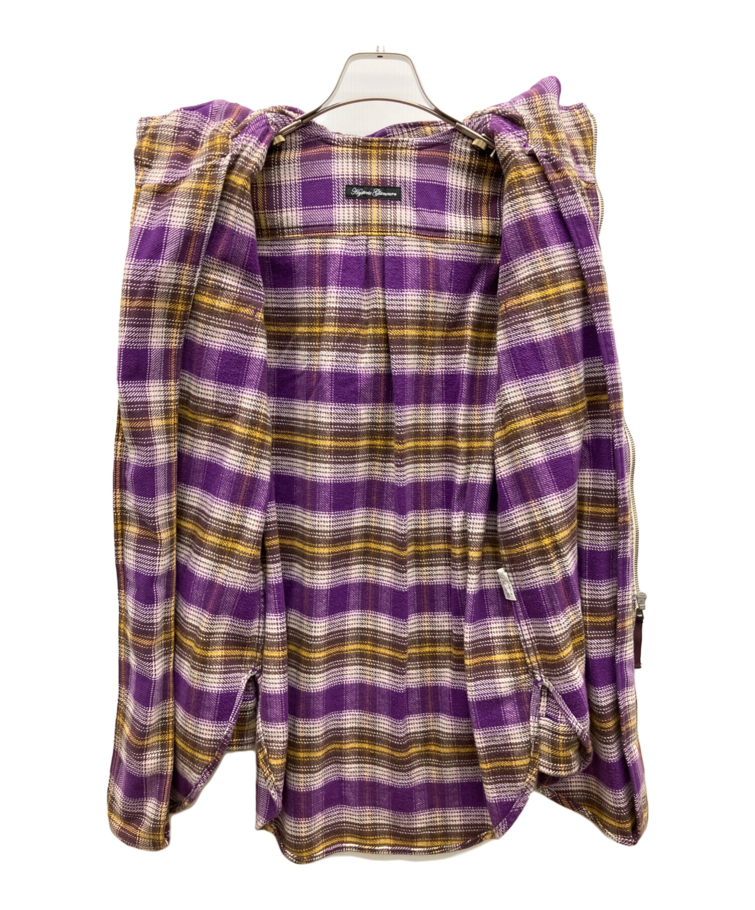 HYSTERIC GLAMOUR ヒステリックグラマー　ハーフジップパーカー 中古・古着通販】Hysteric Glamour (ヒステリックグラマー) ジップ