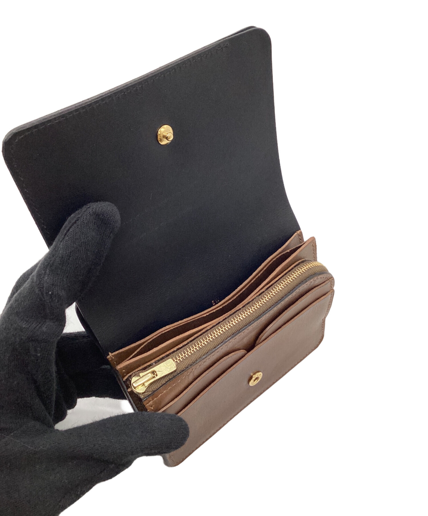 forme フォルメ　ショートウォレット　short wallet 中古美品 中古・古着通販】forme (フォルメ) ショートウォレット ブラック