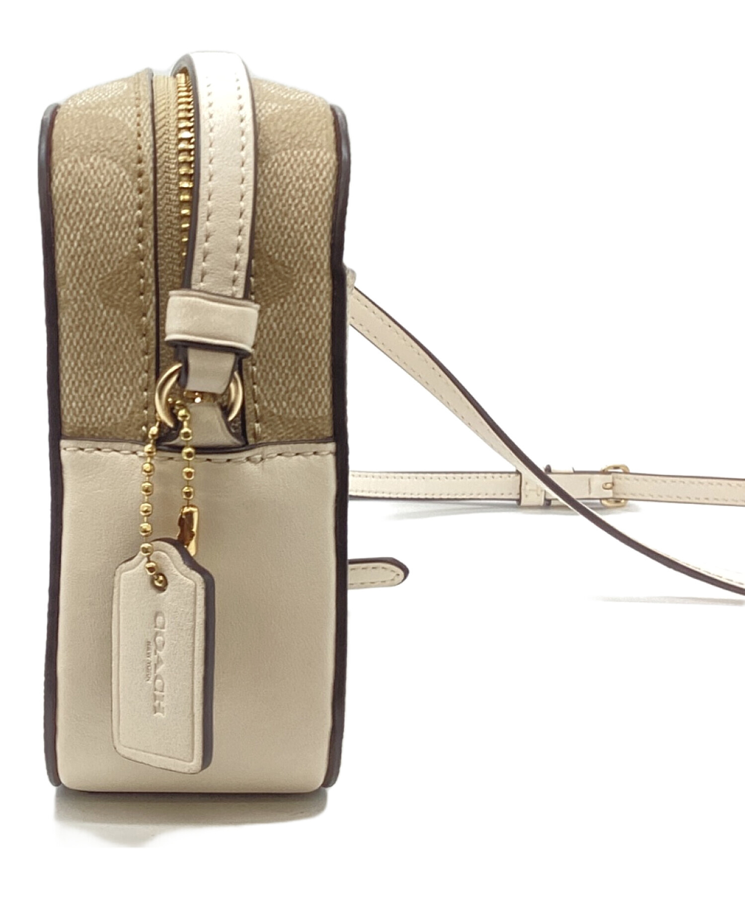 中古・古着通販】COACH (コーチ) ミニカメラバッグ/シグネチャー 