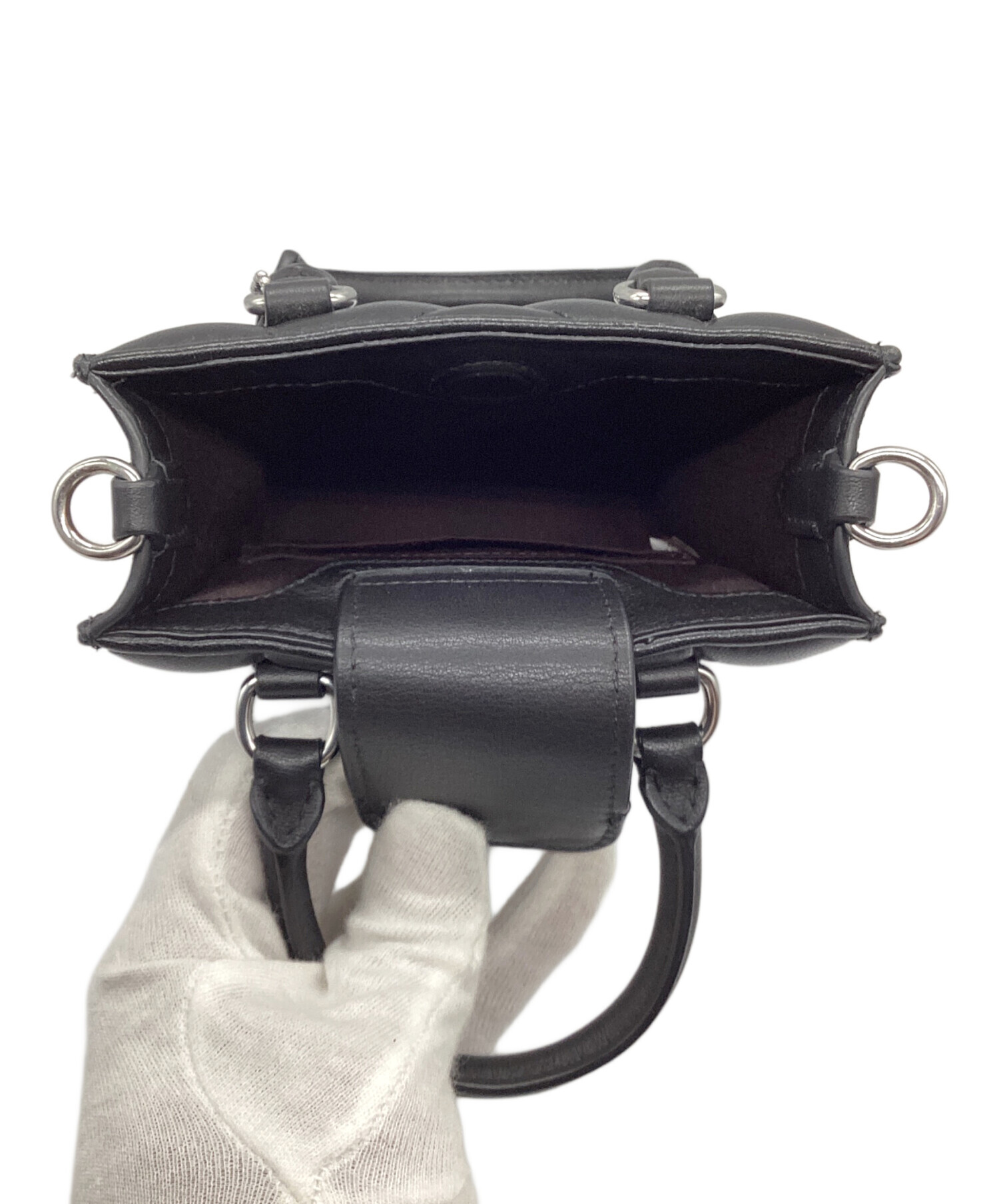 中古・古着通販】COACH (コーチ) ノース サウスミニトート・パフィー