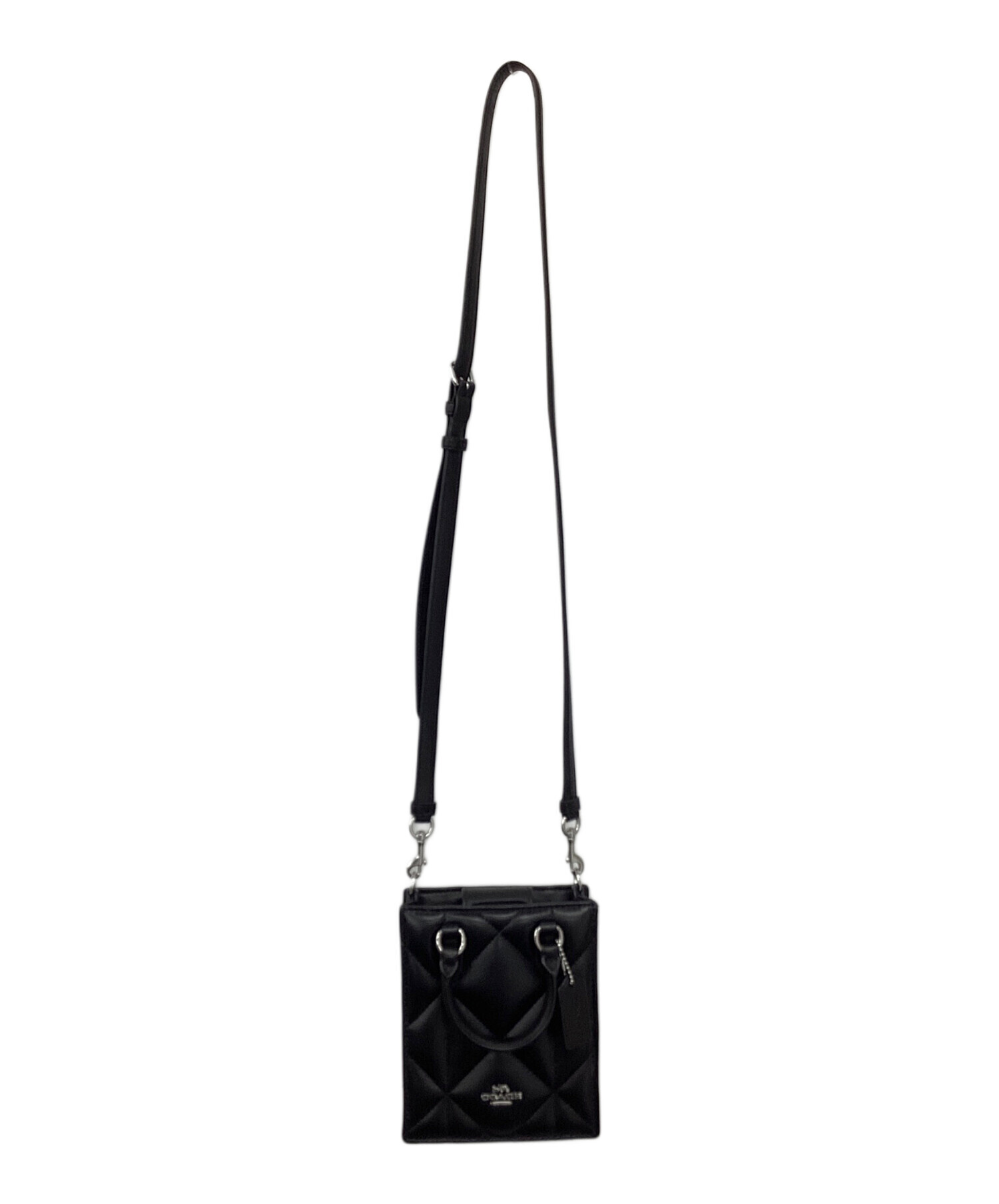 中古・古着通販】COACH (コーチ) ノース サウスミニトート・パフィー 